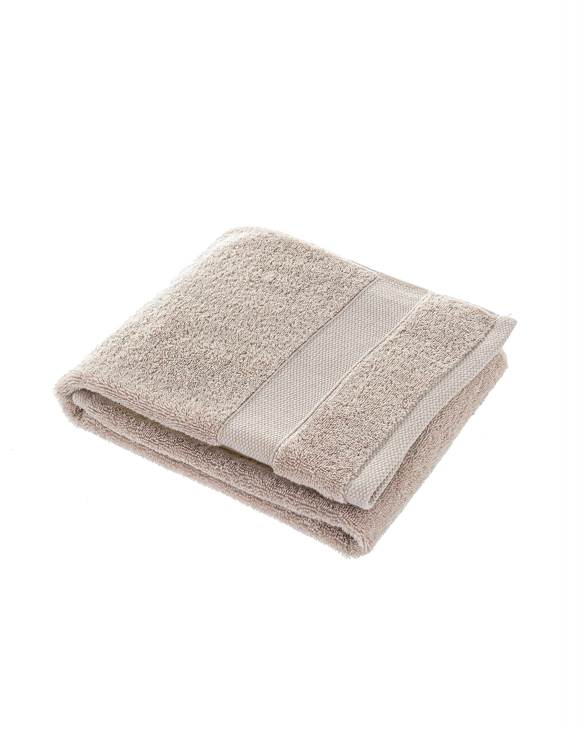 Handdoek Caïro 50x90 cm beige
