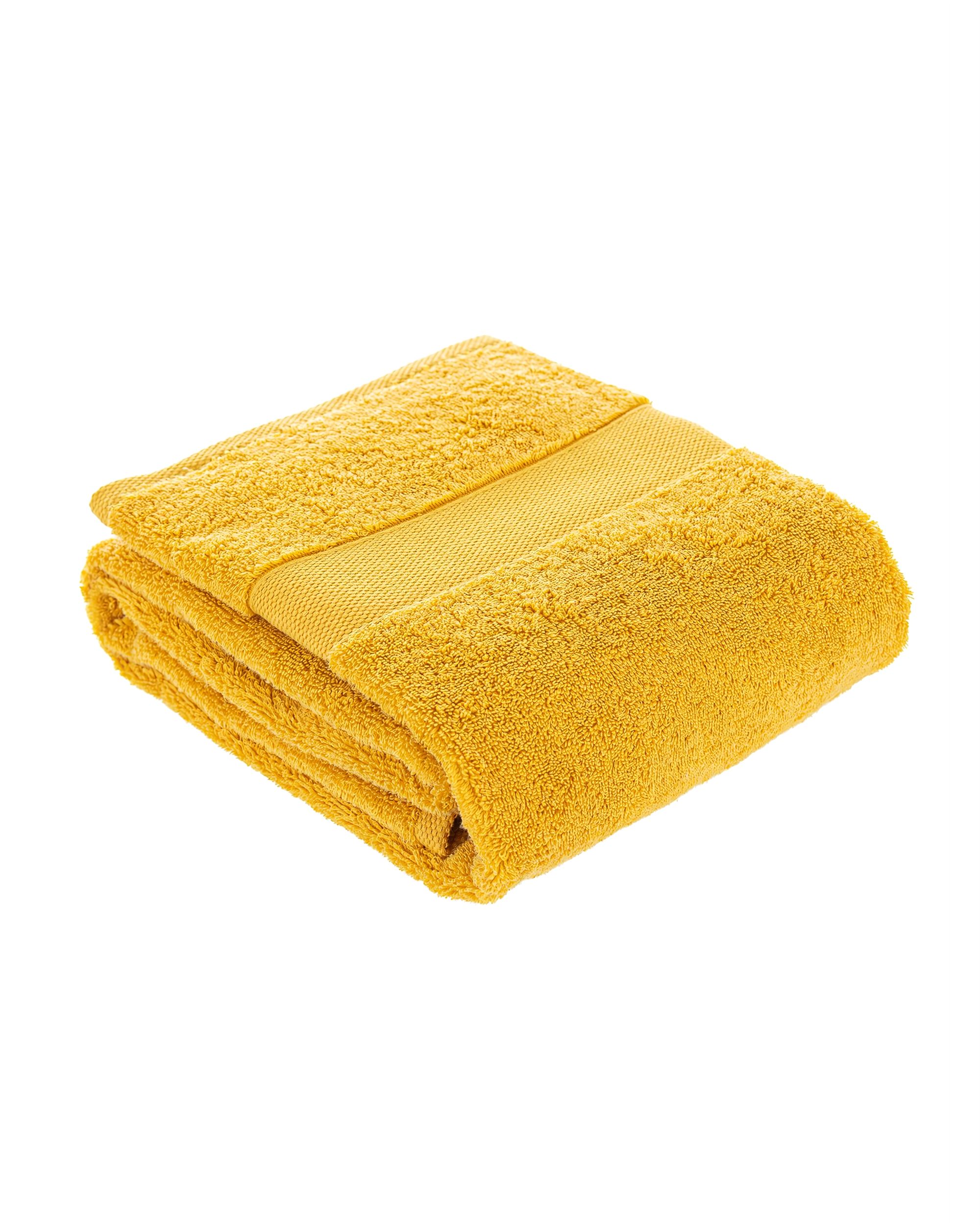 Handdoek Caïro 70x140 cm geel