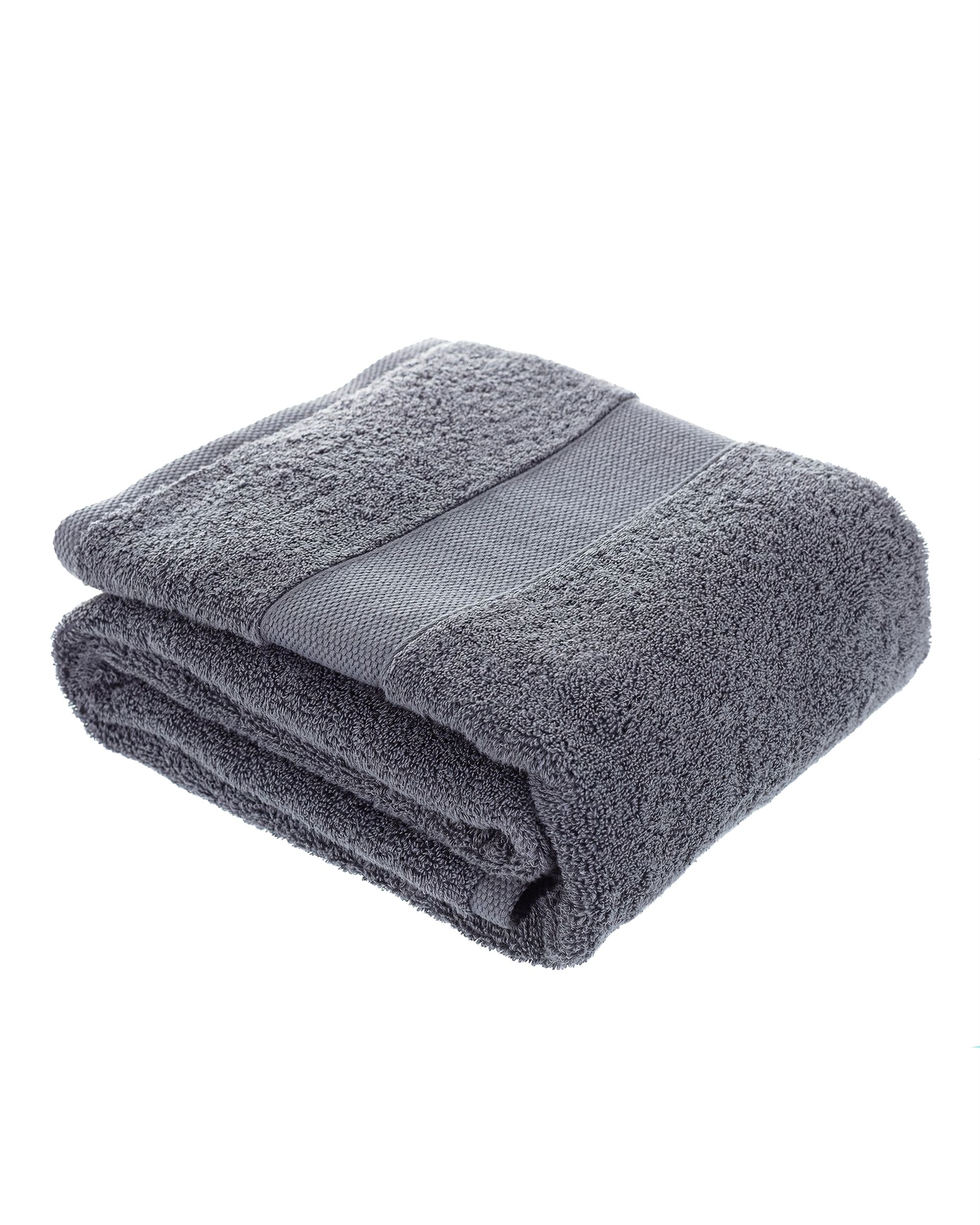 Handdoek Caïro 70x140 cm donkergrijs