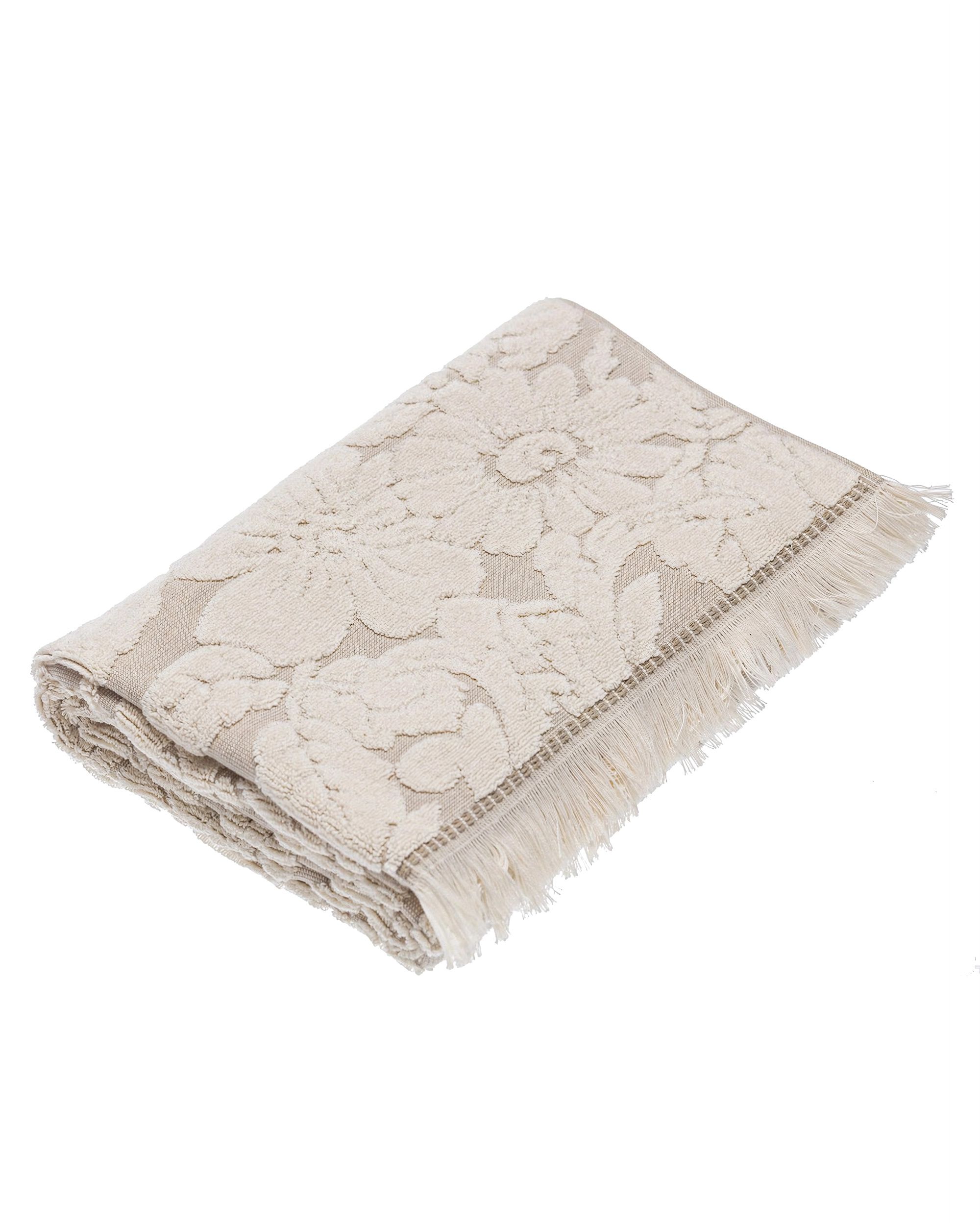 Handdoek Kelia I 70x140 cm Beige