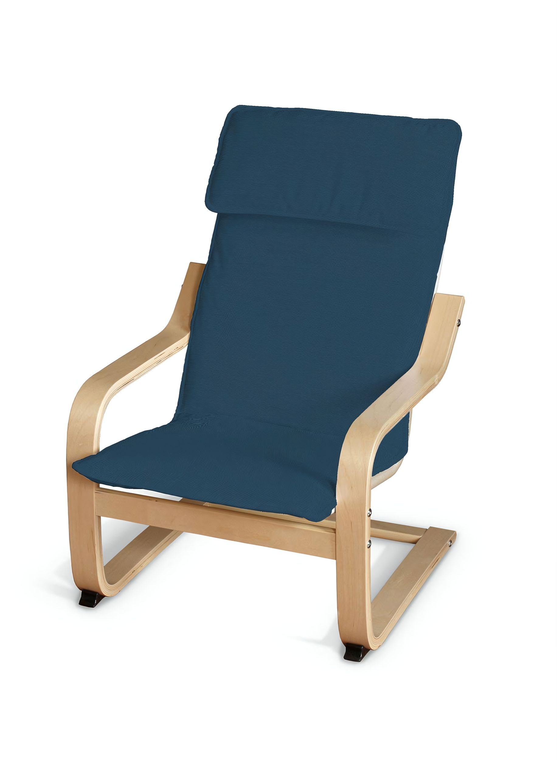 Poäng kussen voor een kinderstoel kleur product donkerblauw