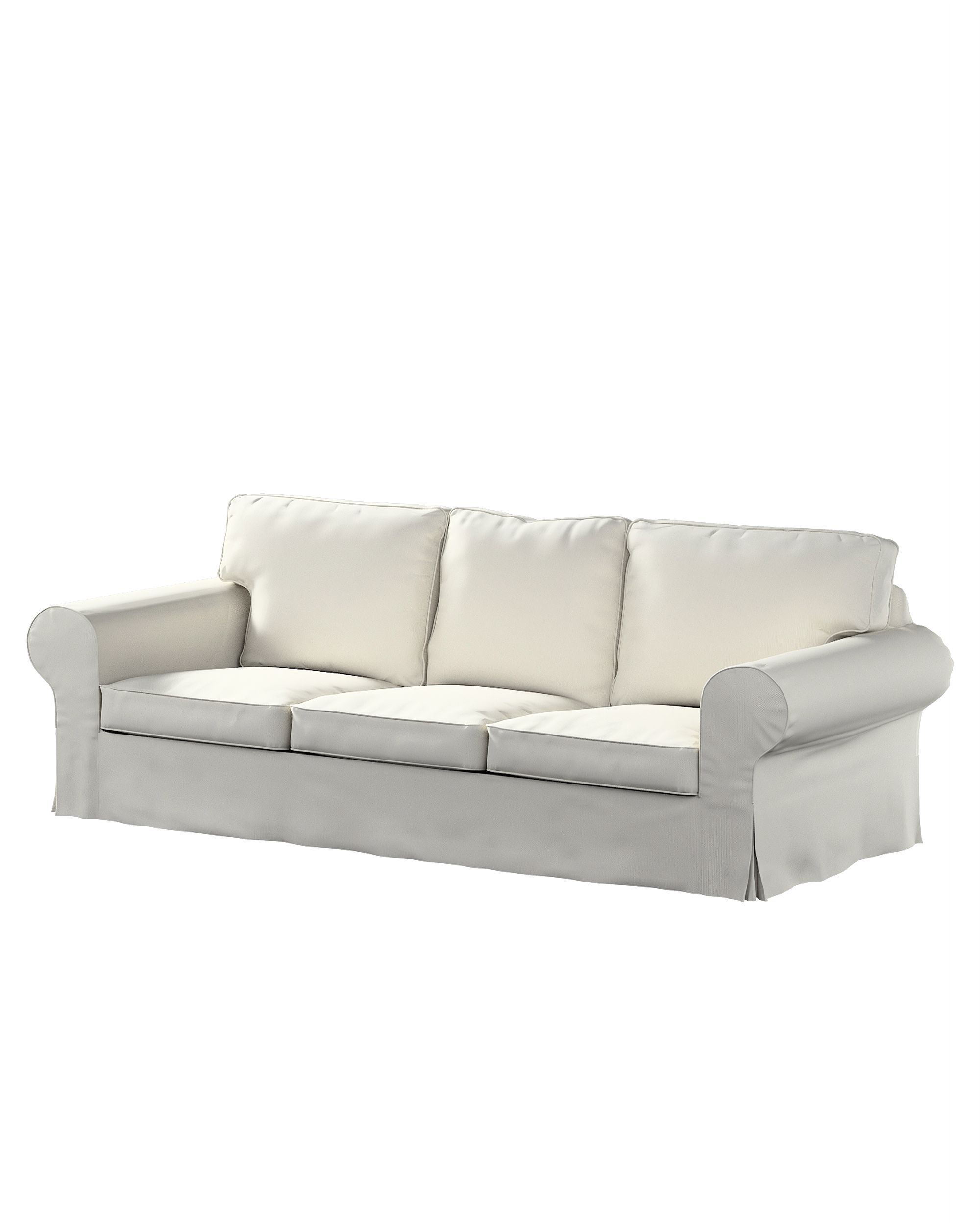 Ektorp hoes 3-zits slaapbank nieuw model (2013) kleur product grijs stof met structuur