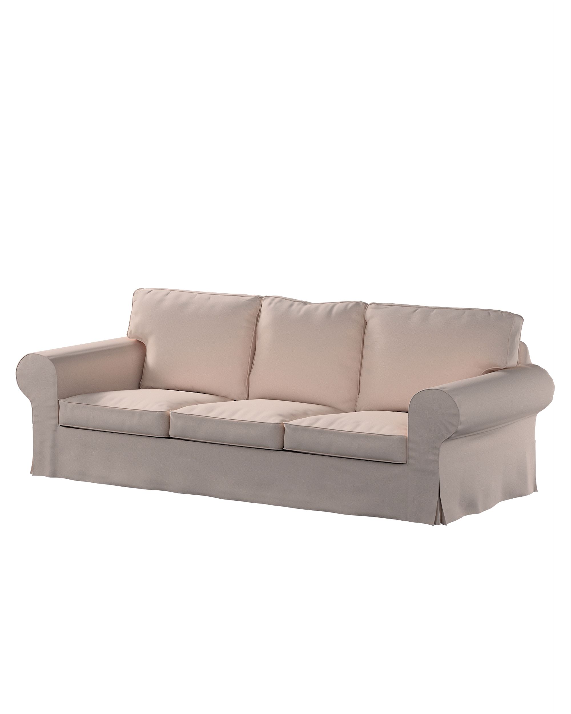 Ektorp hoes 3-zits slaapbank nieuw model (2013) kleur product roze stof met structuur