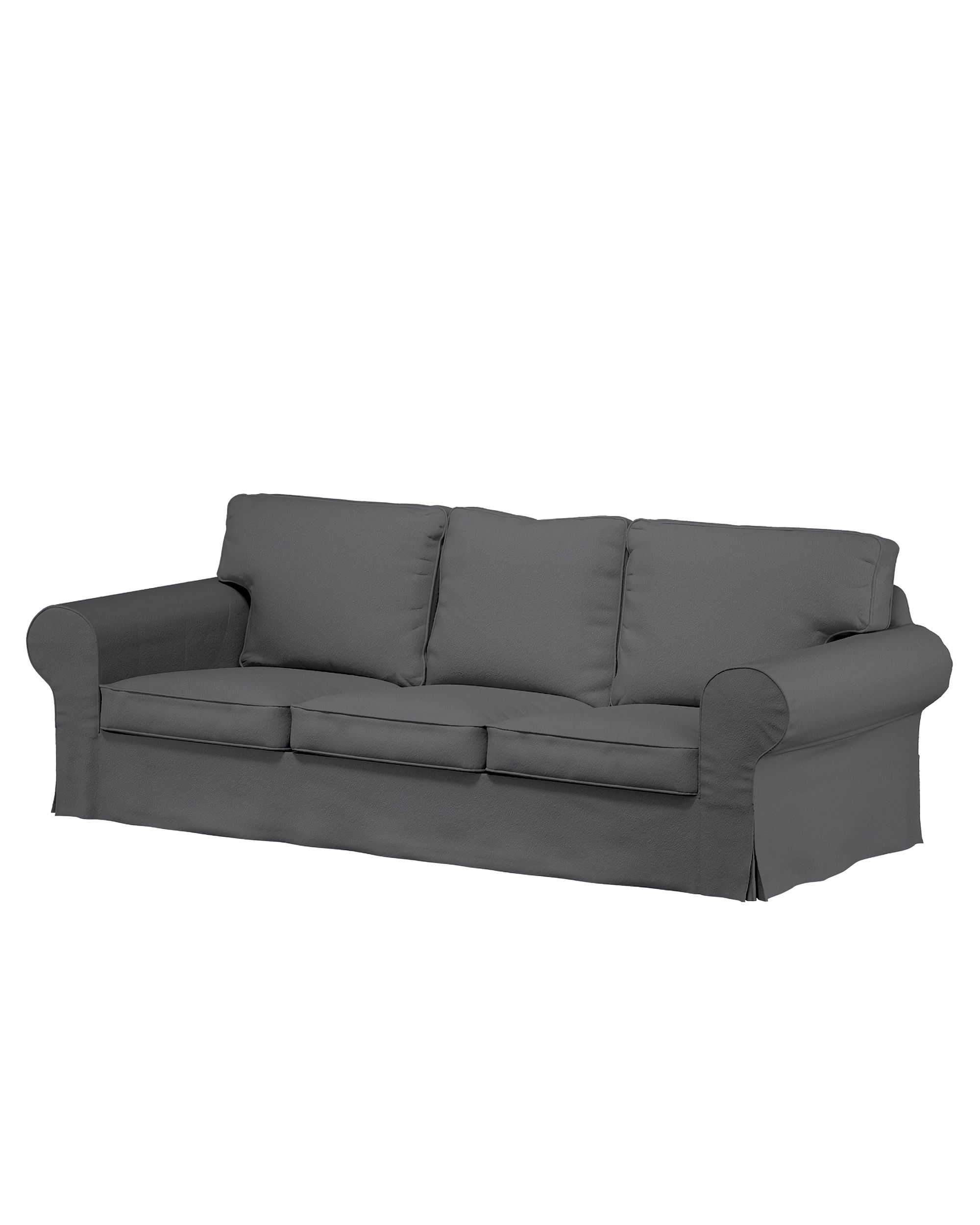 Ektorp hoes 3-zits slaapbank nieuw model (2013) kleur product grijs stof met structuur