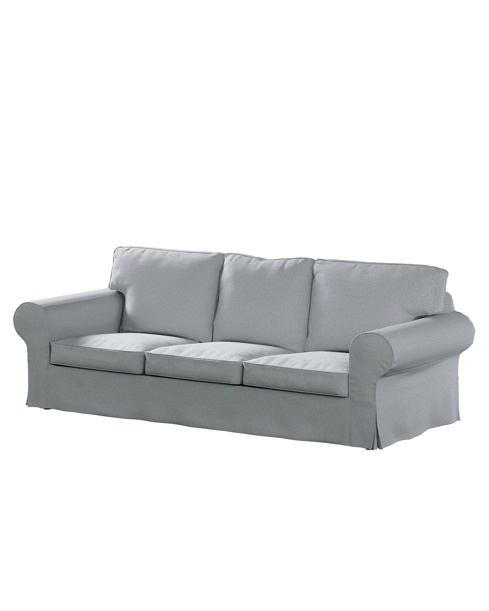Ektorp hoes 3-zits slaapbank nieuw model (2013) kleur product grijs stof met structuur