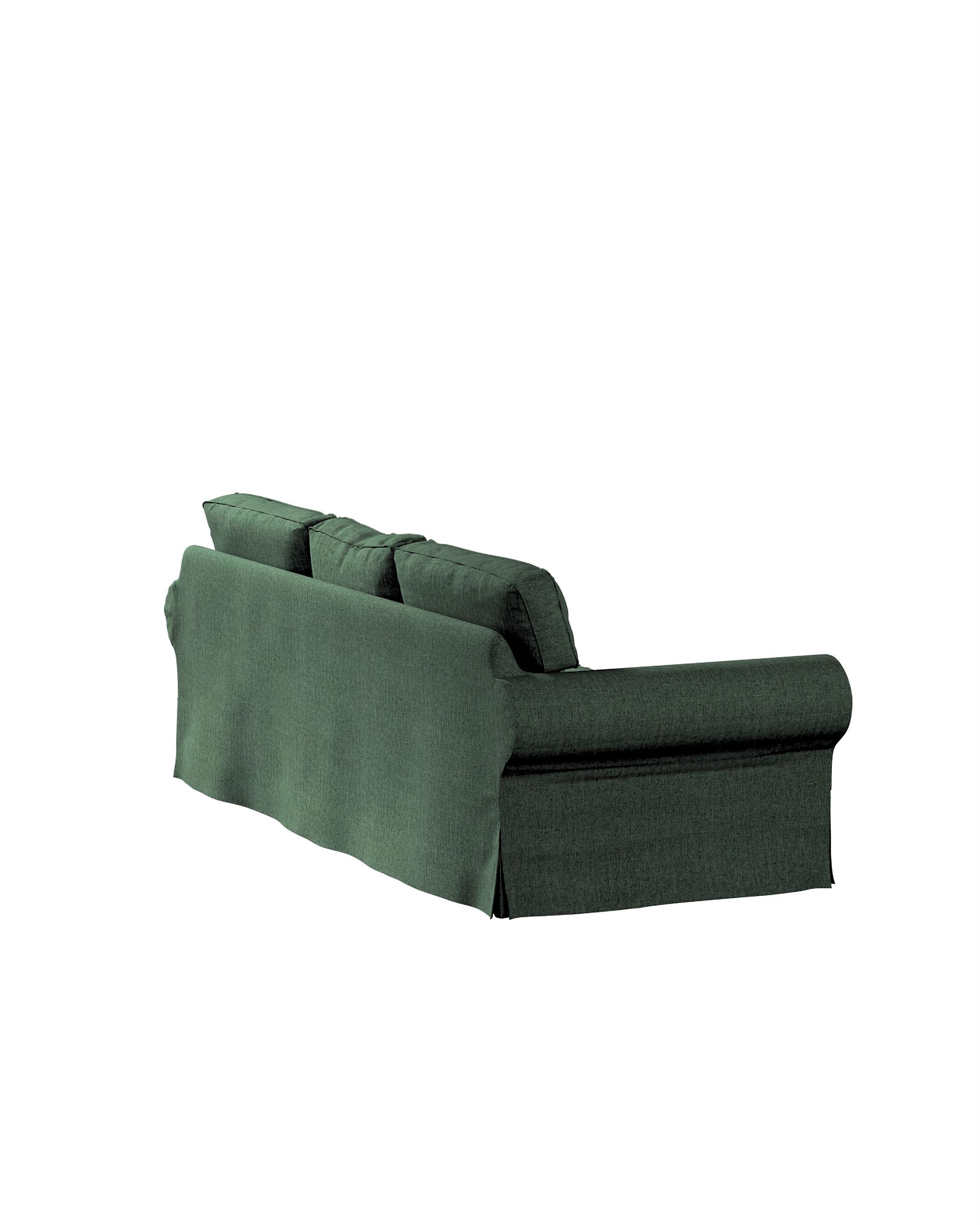 Ektorp hoes 3-zits slaapbank nieuw model (2013) kleur product groen stof met structuur (hover)