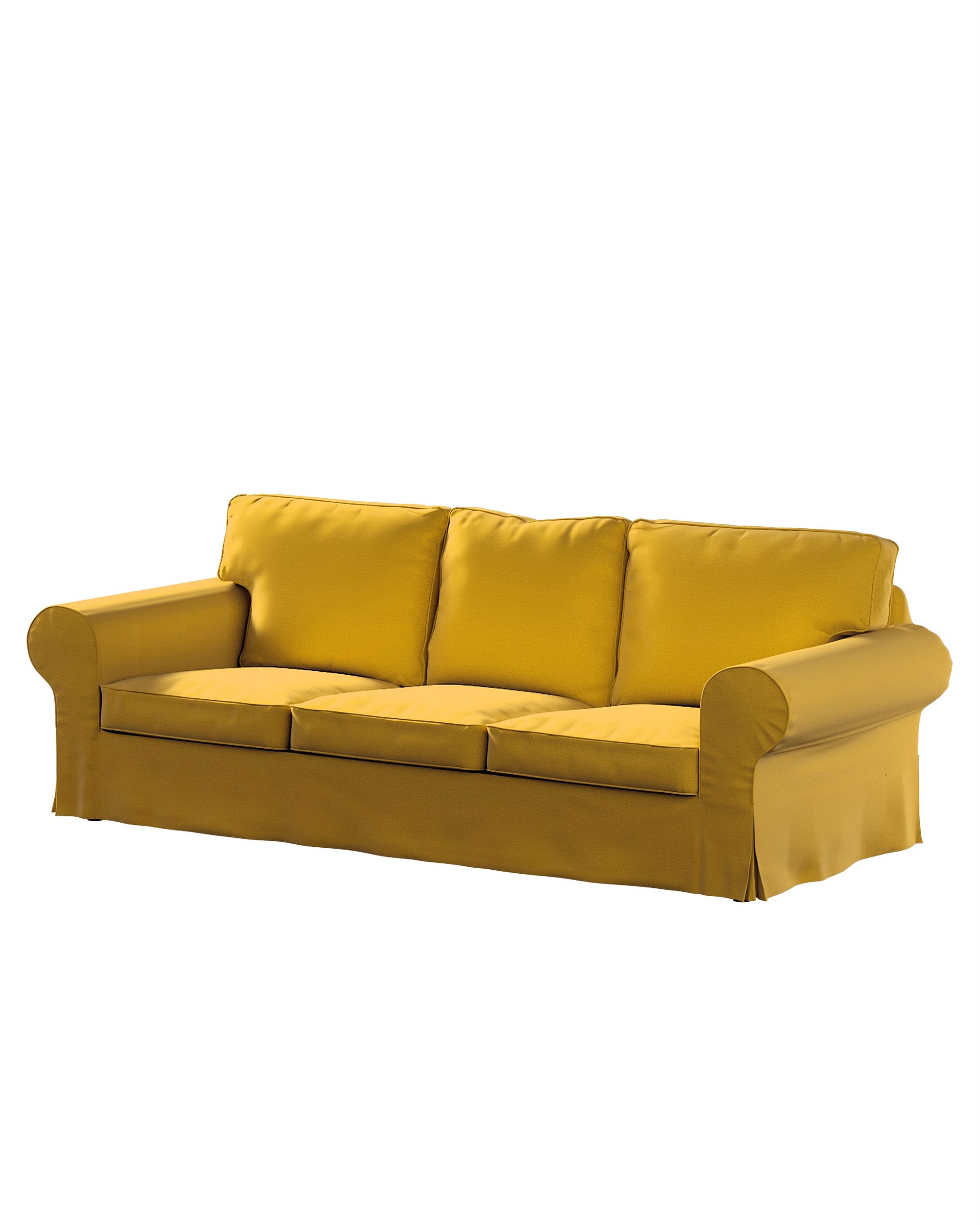 Ektorp hoes 3-zits slaapbank nieuw model (2013) kleur product geel stof fluweel