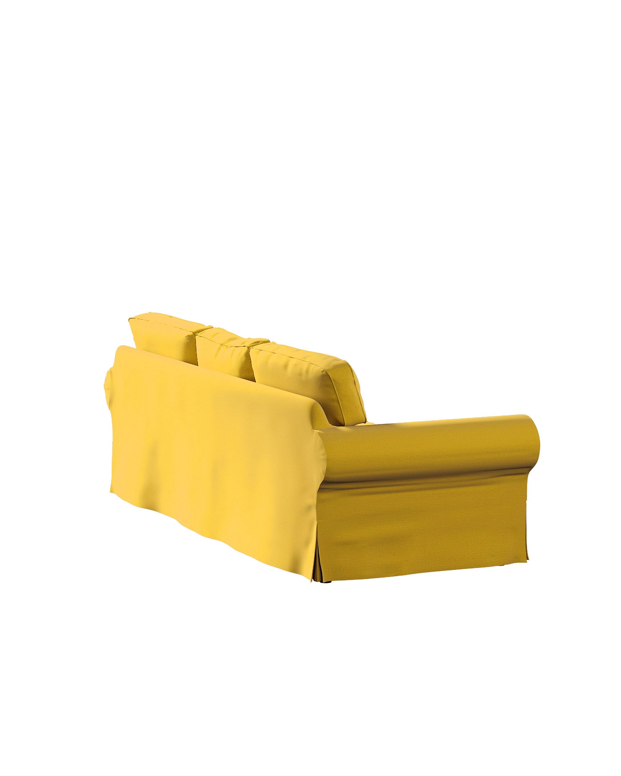 Ektorp hoes 3-zits slaapbank nieuw model (2013) kleur product geel stof fluweel (hover)