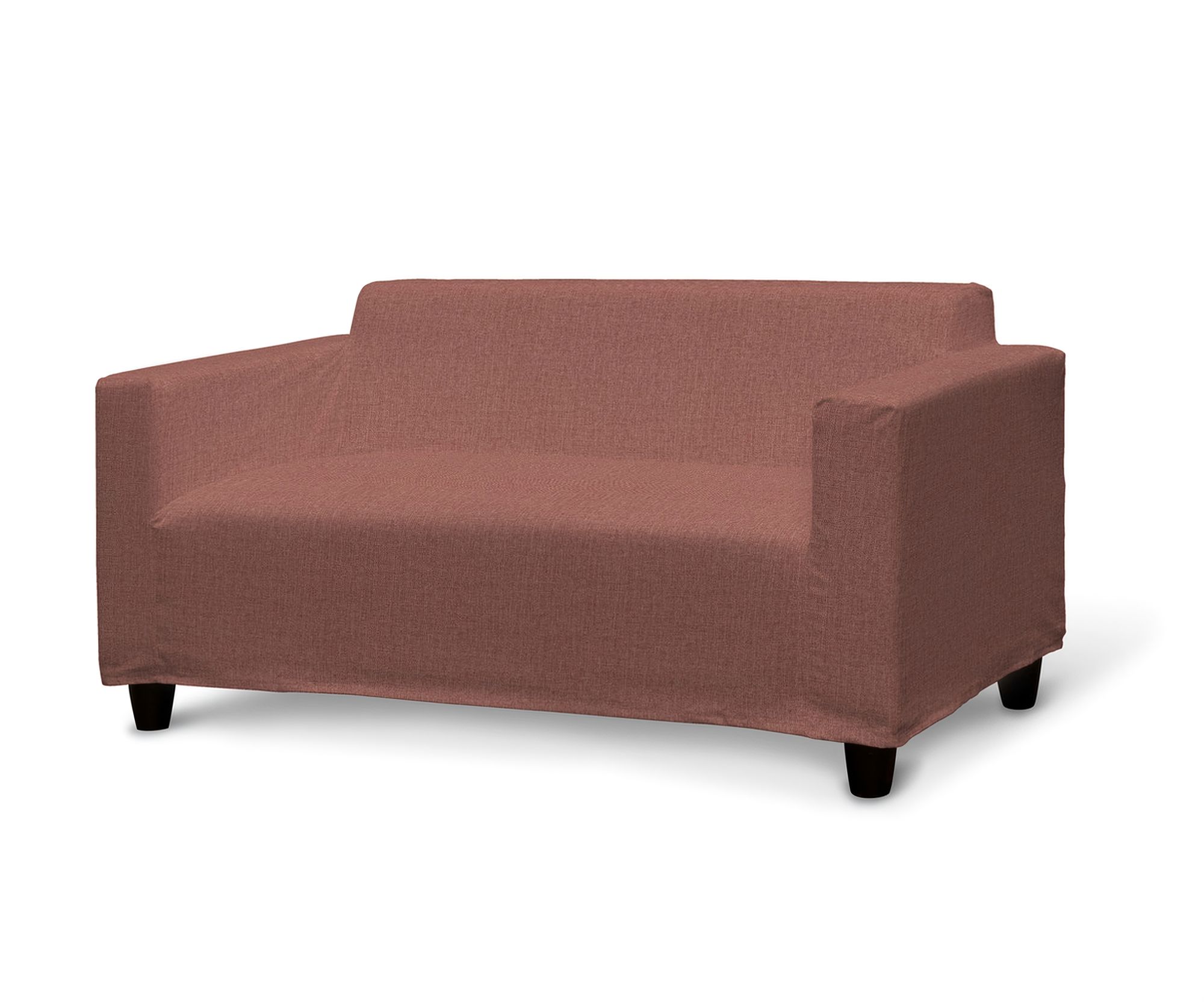 Zitbankhoes Klobo kleur product bruin stof met structuur