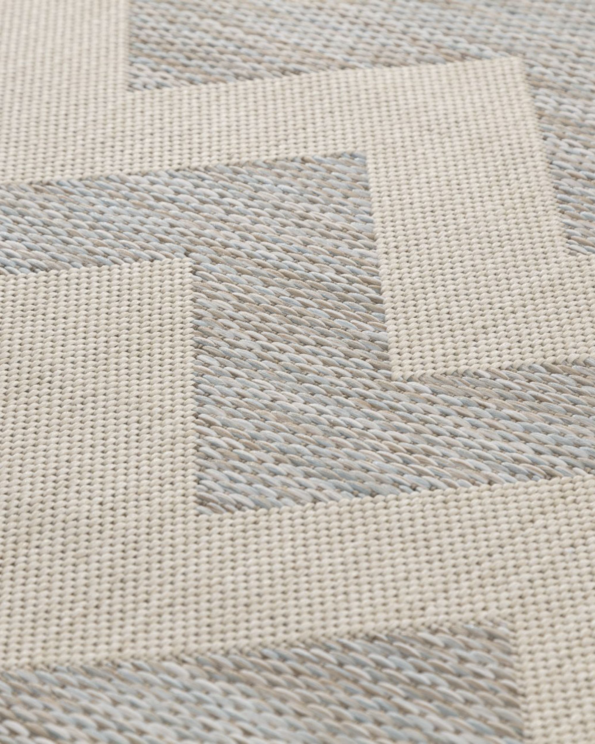 Vloerkleed Modern Chevron ijsblauw 160x230 cm (hover)