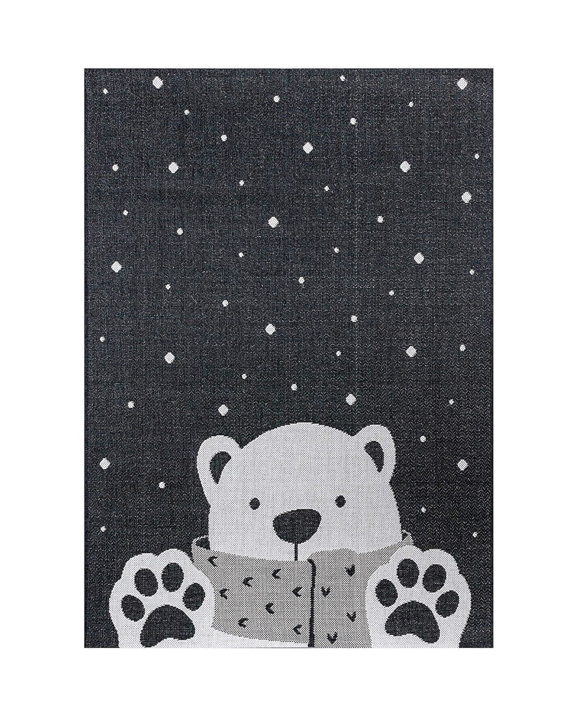 Vloerkleed White Bear 120x170 cm