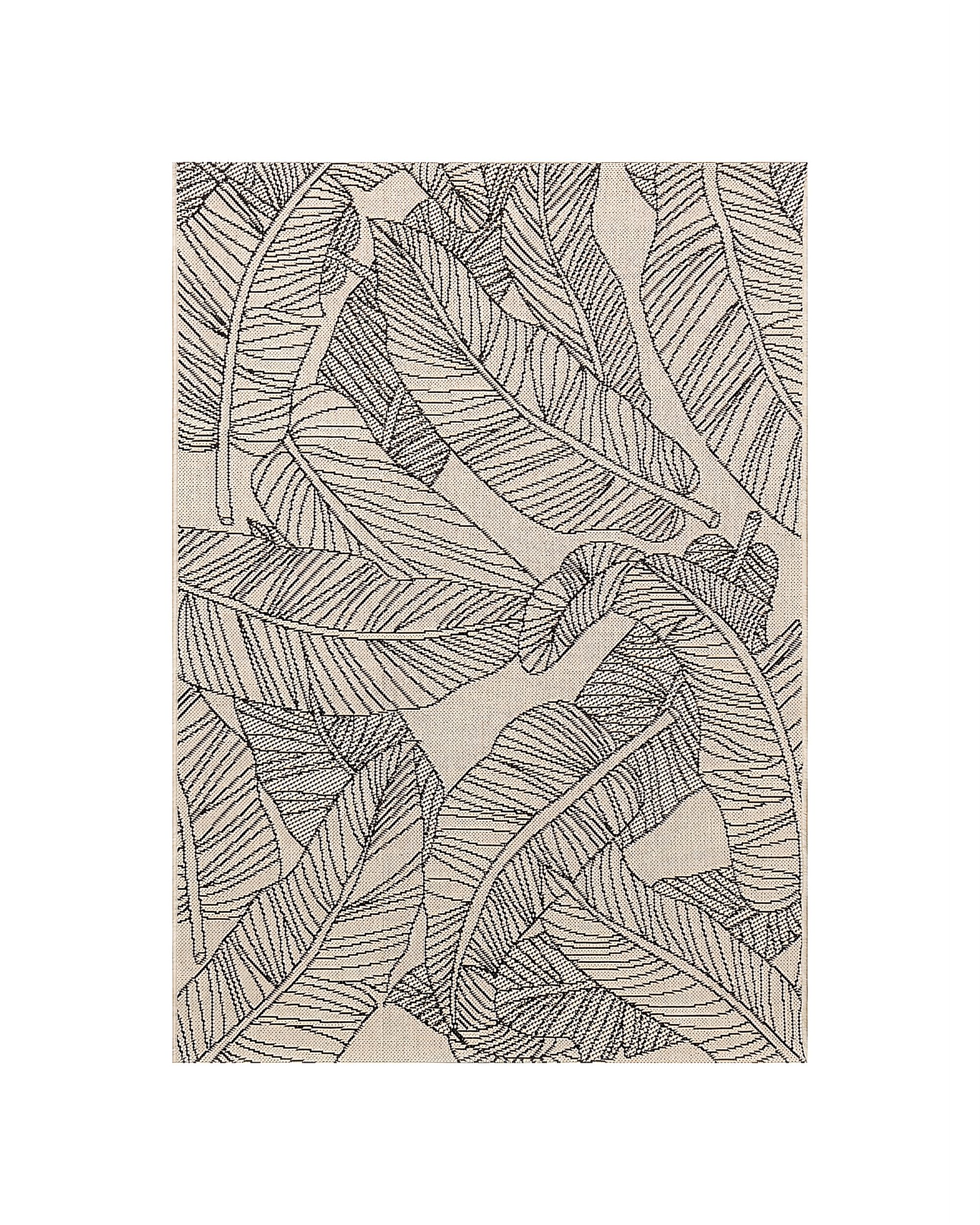 Vloerkleed Cottage zwart 120x170 cm