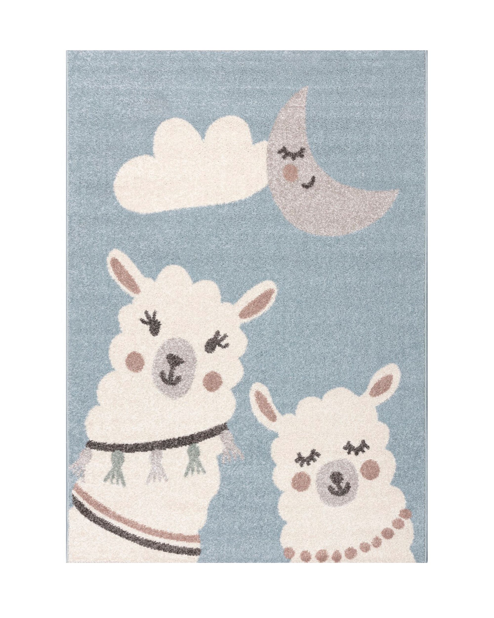 Vloerkleed Cute Lama 160x230 cm