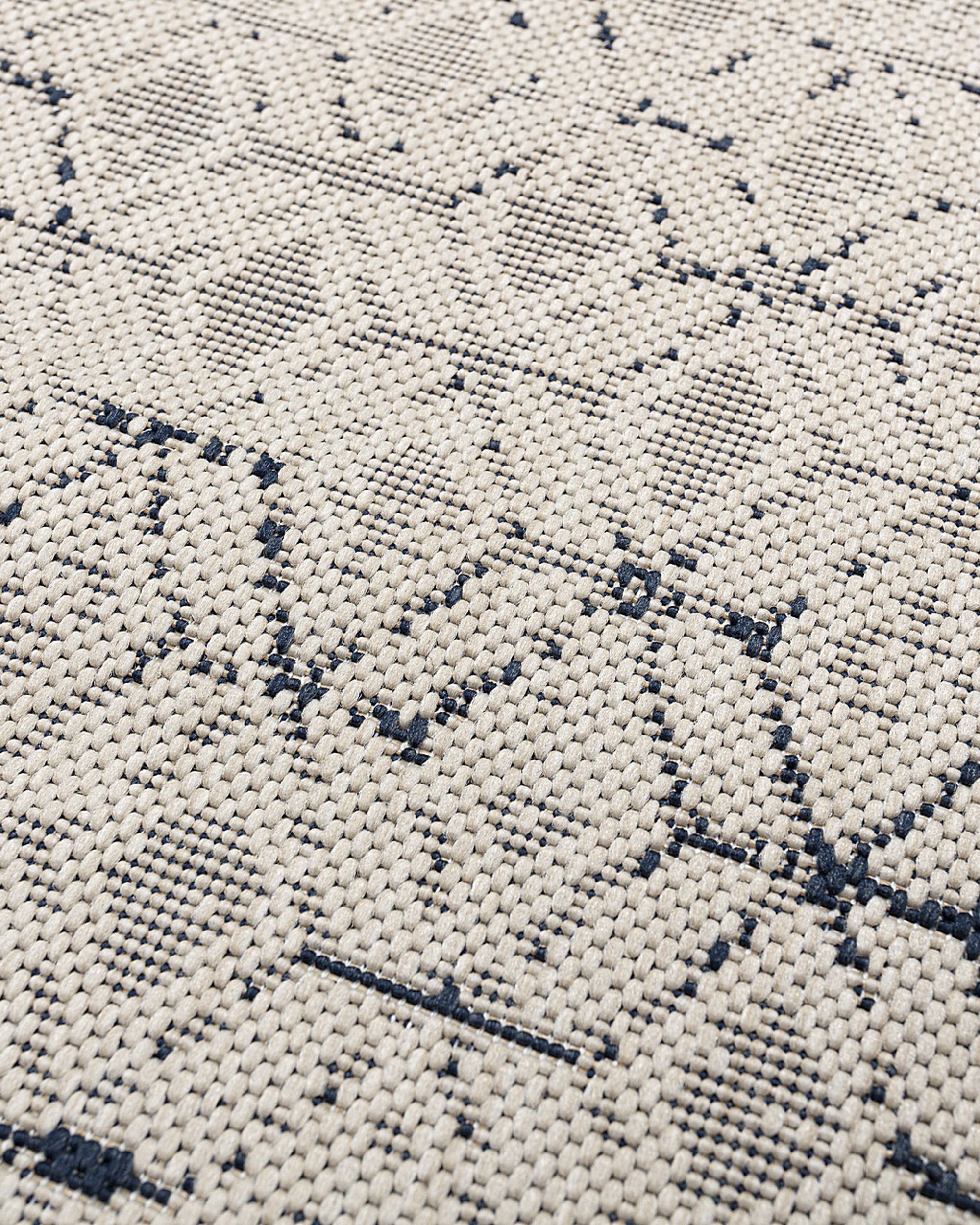 Vloerkleed Lineo 160x230 cm middernachtsblauw (hover)