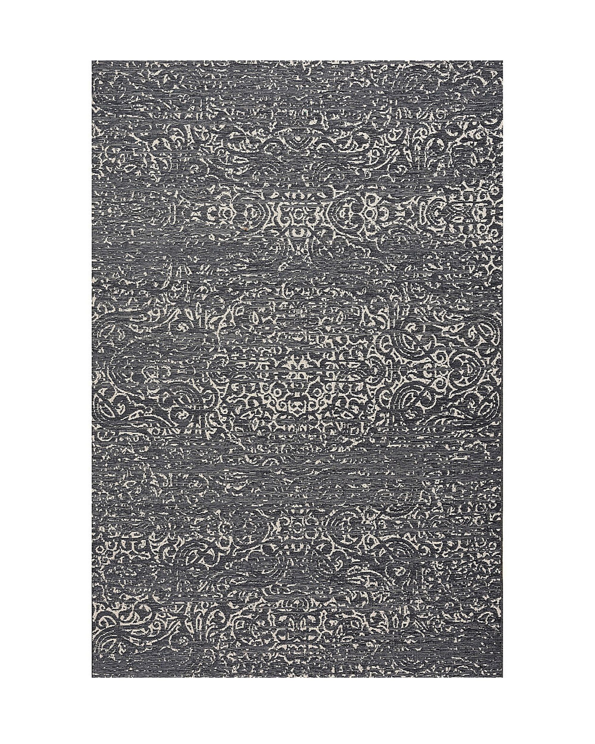 Vloerkleed Velvet 200x290 cm petrolblauw