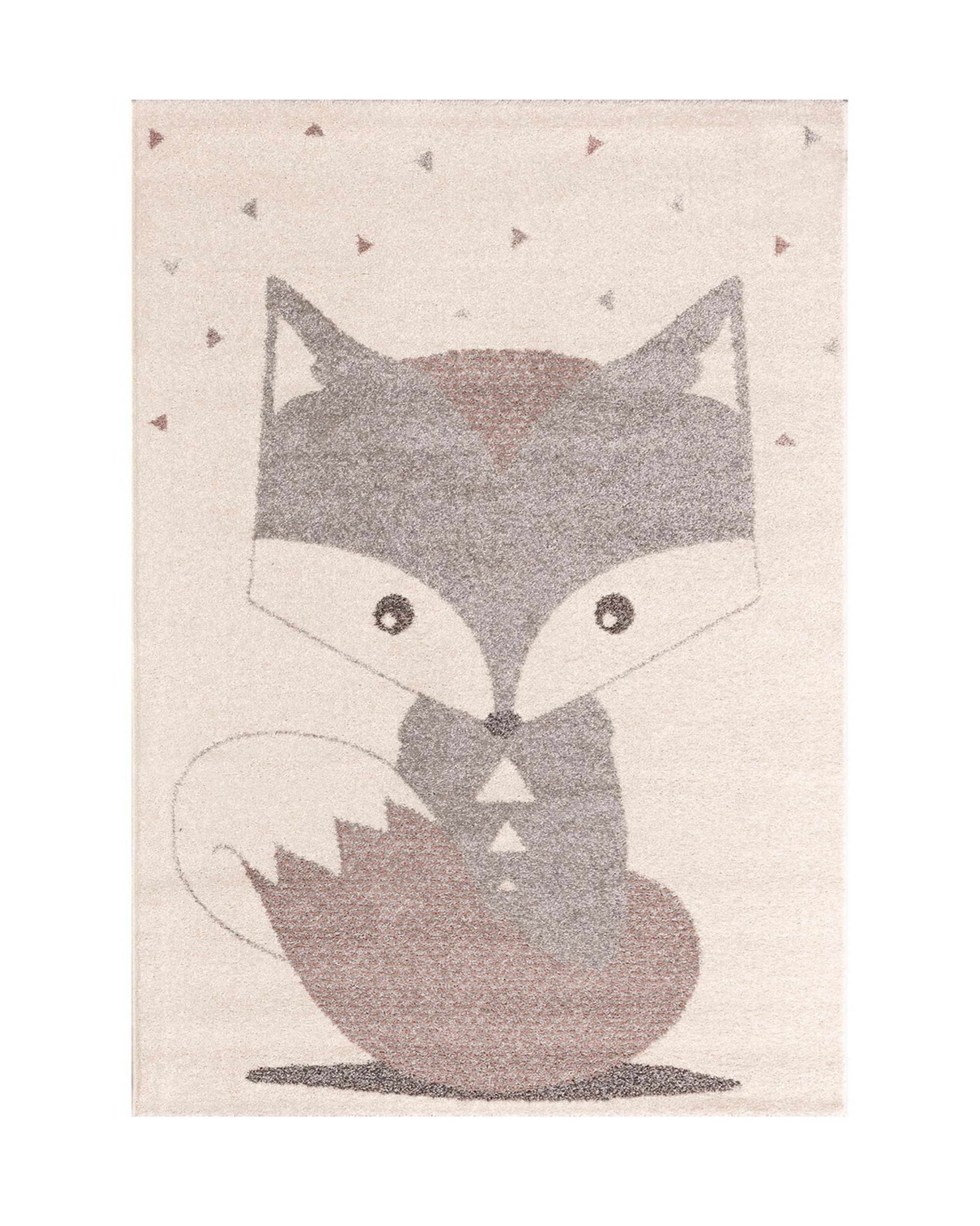 Vloerkleed Cute Fox 120x170 cm