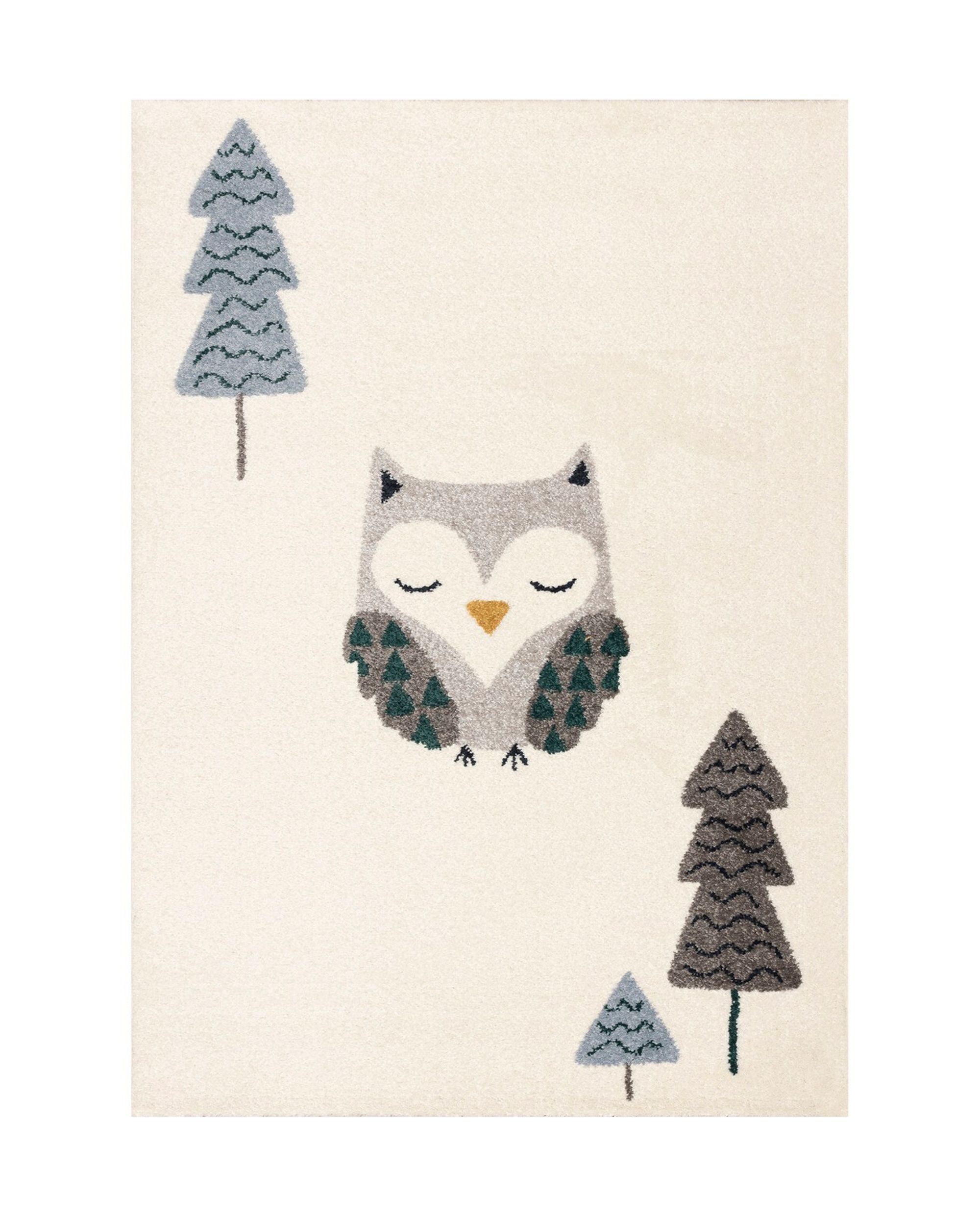 Vloerkleed Sleeping Owl 120x170 cm