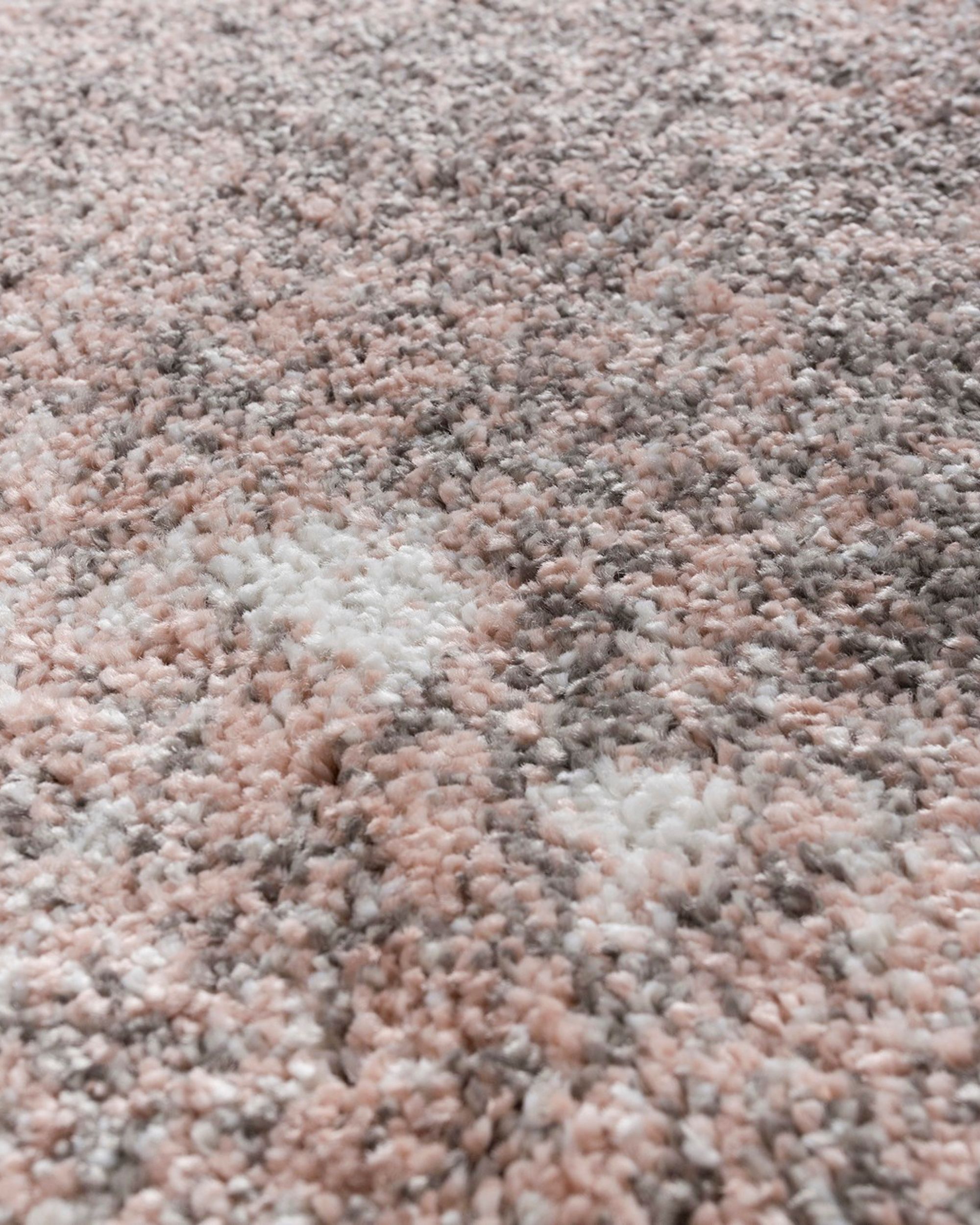 Vloerkleed Softness crème / roze 160x230 cm (hover)