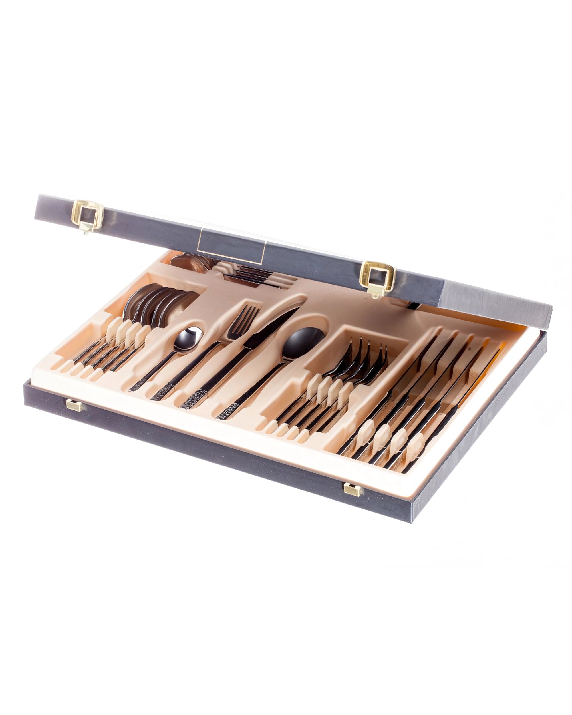 Bestekset Fiori Platinum voor 6 personen (24-delig)