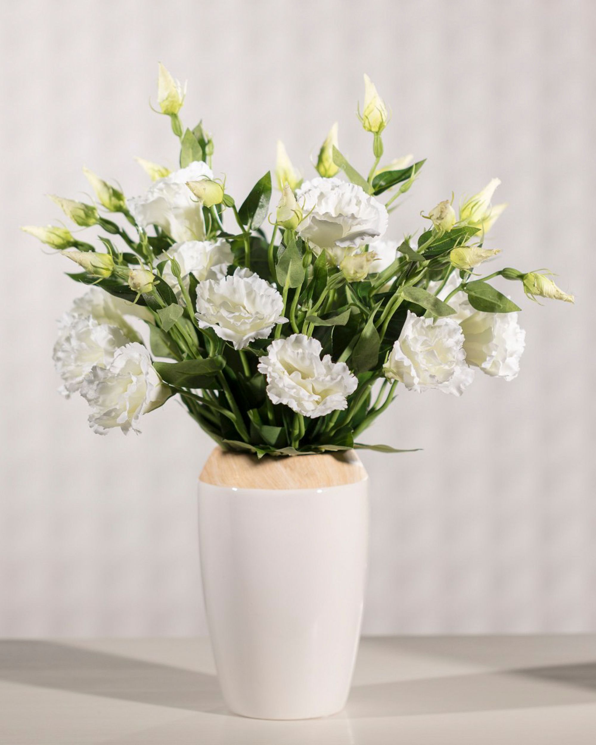 Kunstbloem Eustoma 48cm (hover)
