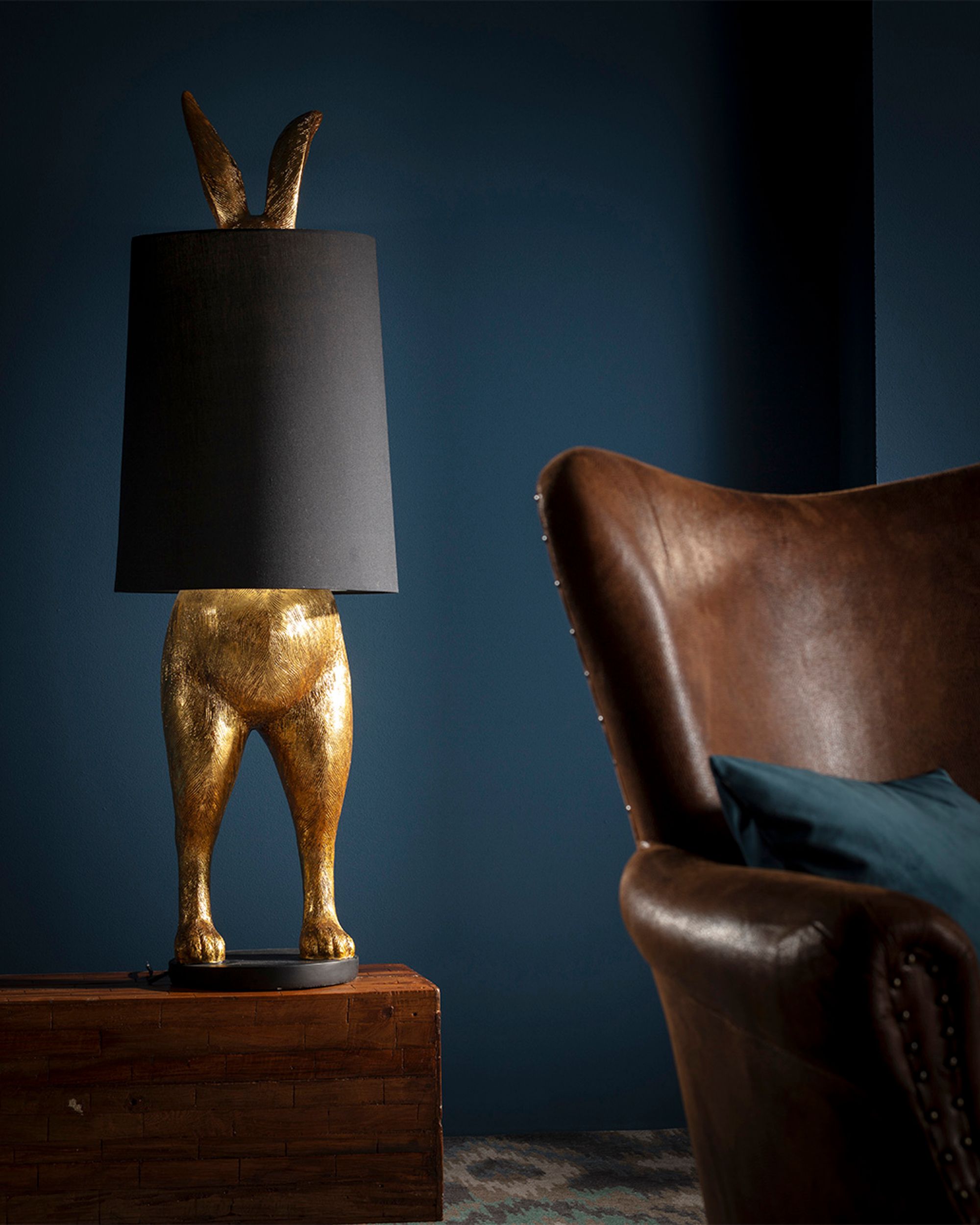 Lamp Konijn Goud 117 cm (hover)