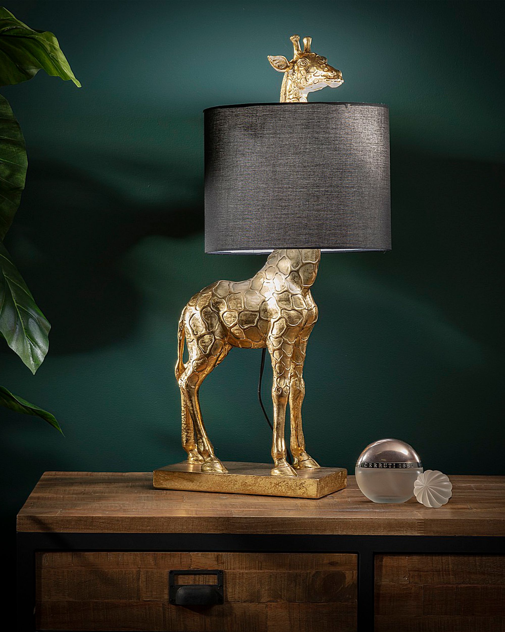Tafellamp Gold Giraffe 70cm (hover)
