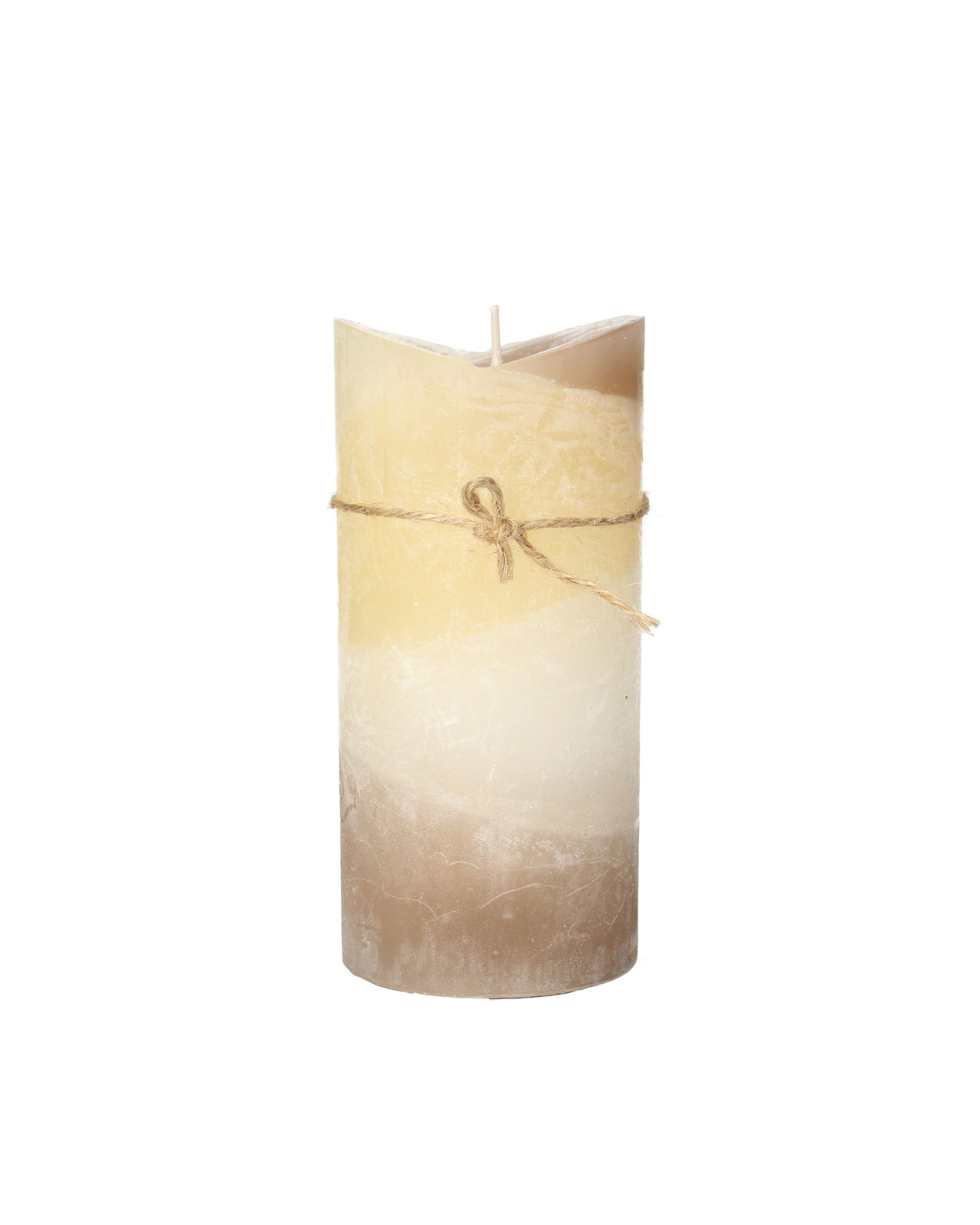 Kaars Dorotea 15 cm Cappuccino (hover)