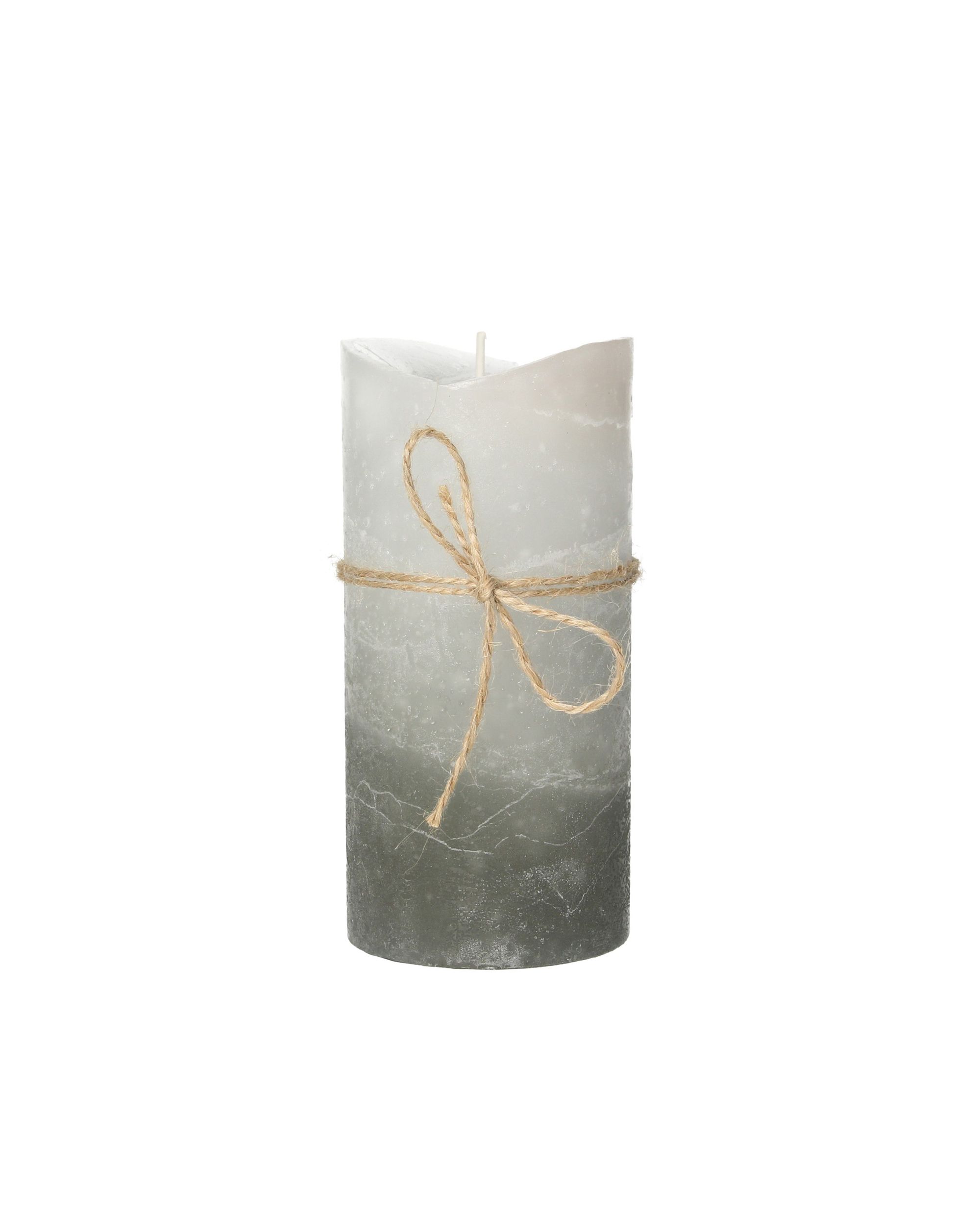 Kaars Dorotea 15 cm Donkergrijs Kristal (hover)