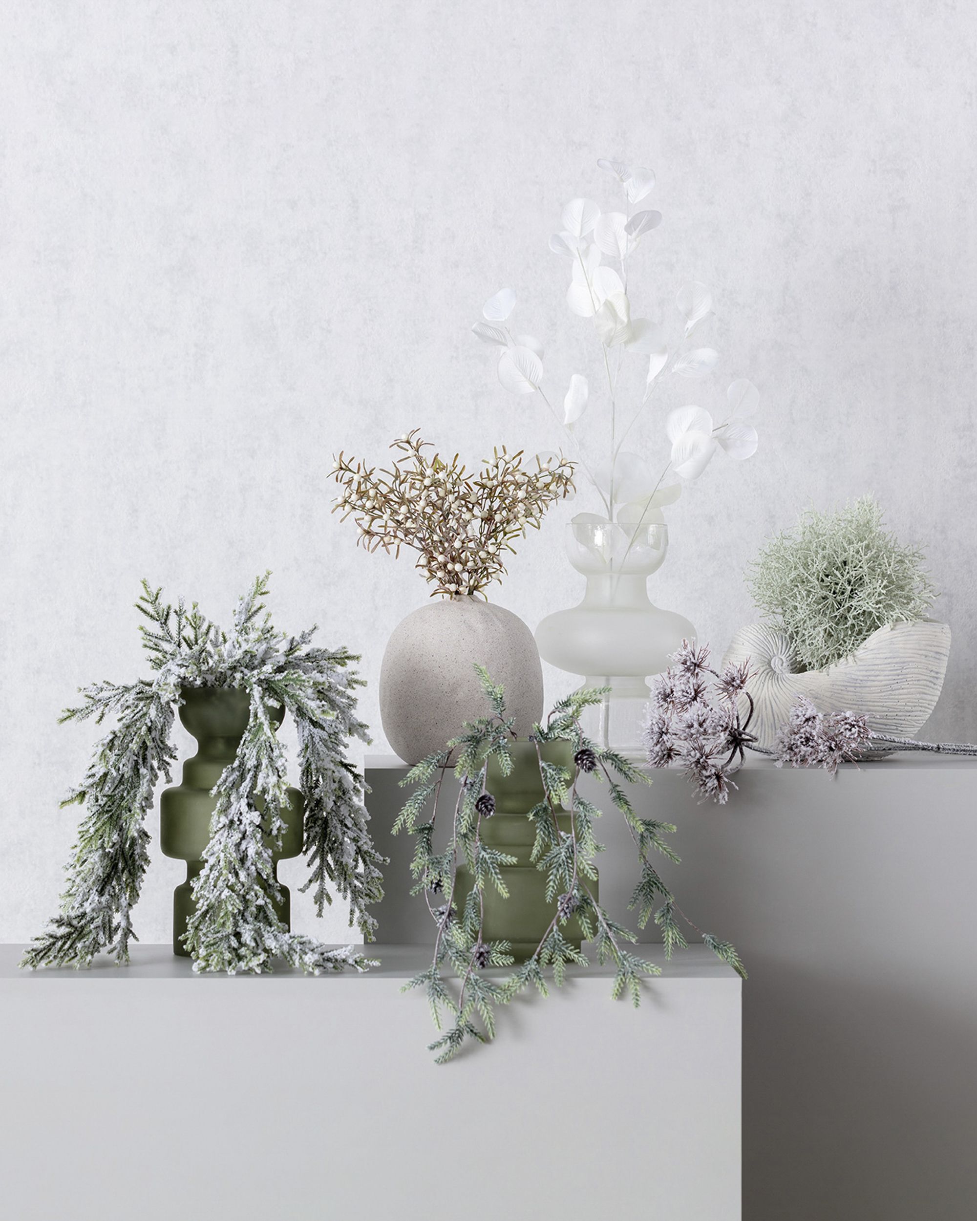 Decoratieve Tak White Pine 66 cm (hover)