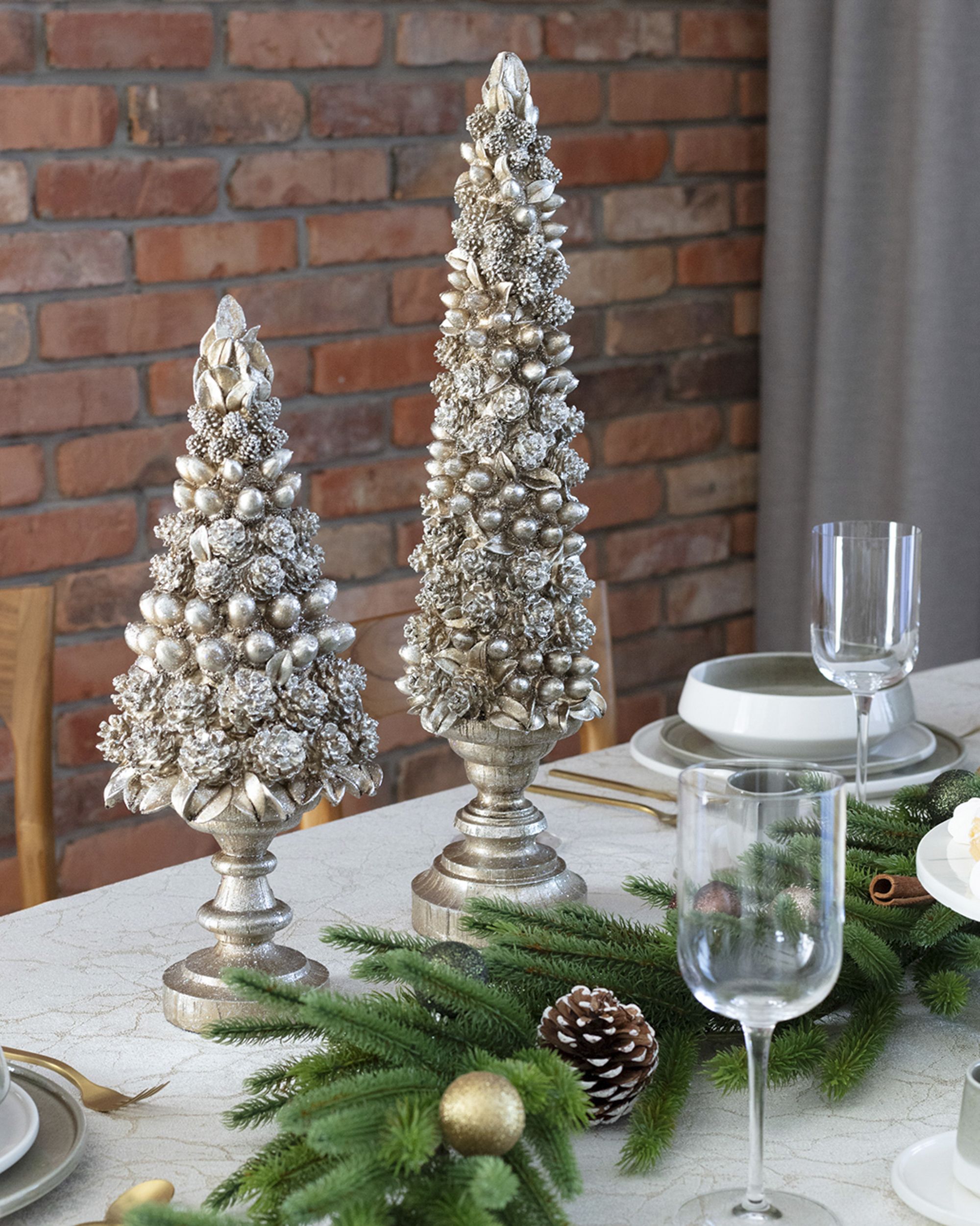 Decoratie Kerstboom Glitter 43 cm (hover)