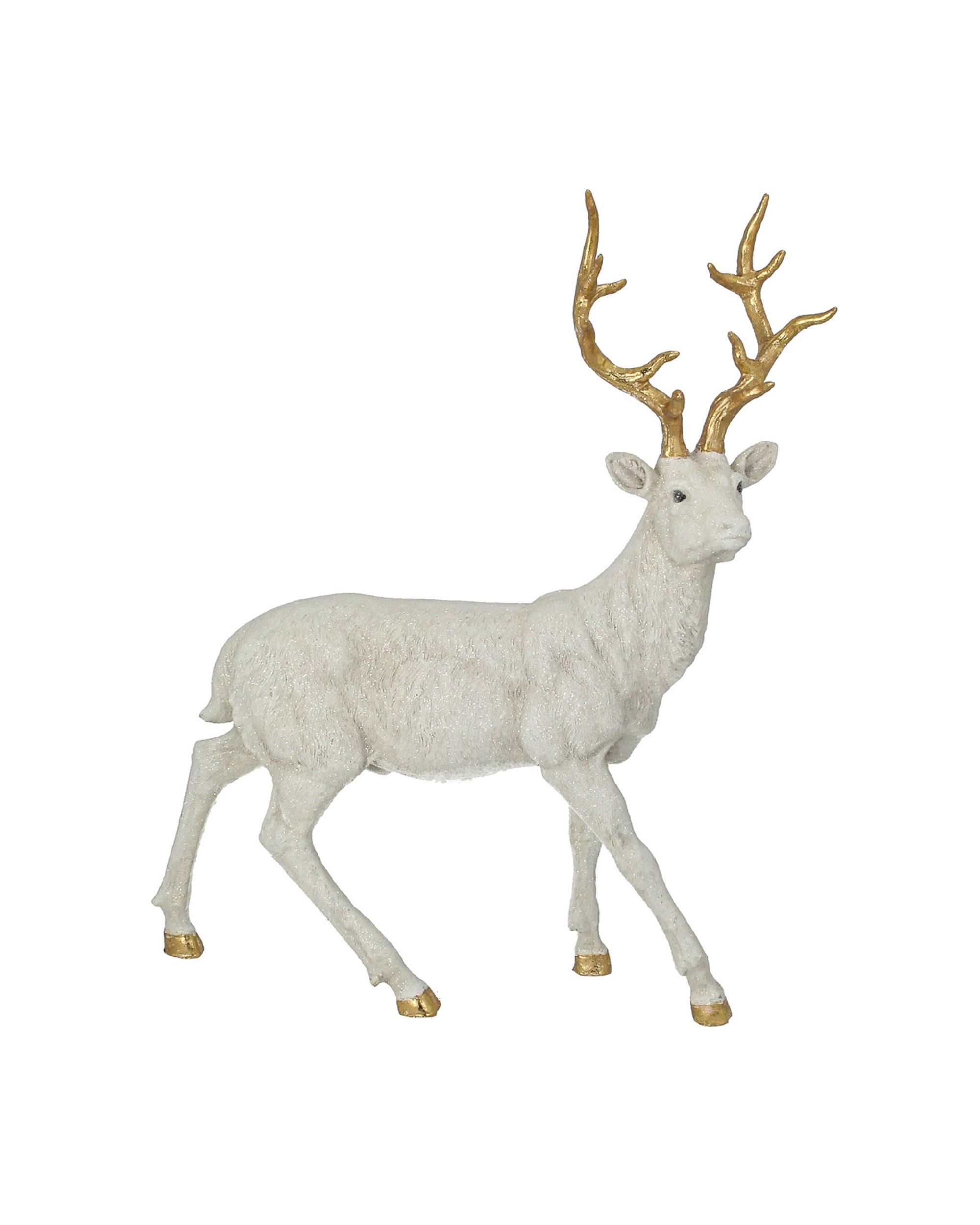 Figuur Rendier 40x12x45 cm Wit (hover)