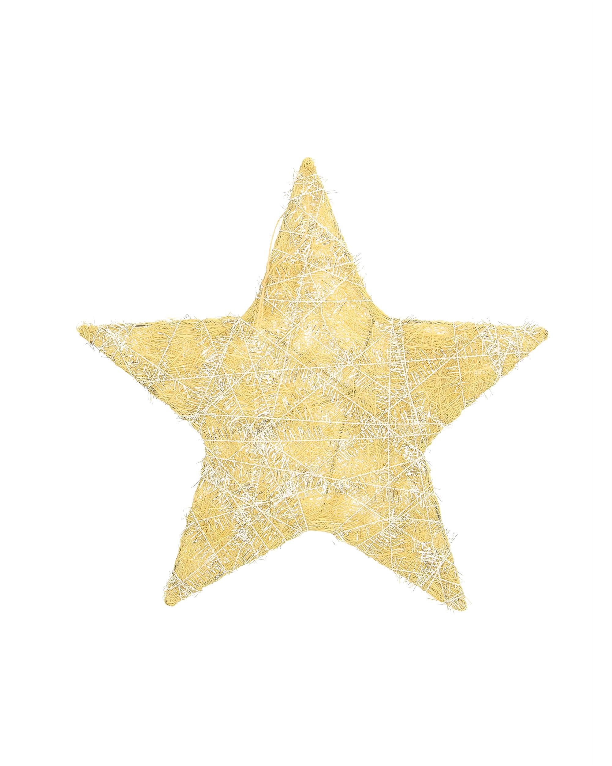 Kerstboomster Golden Star II 30cm