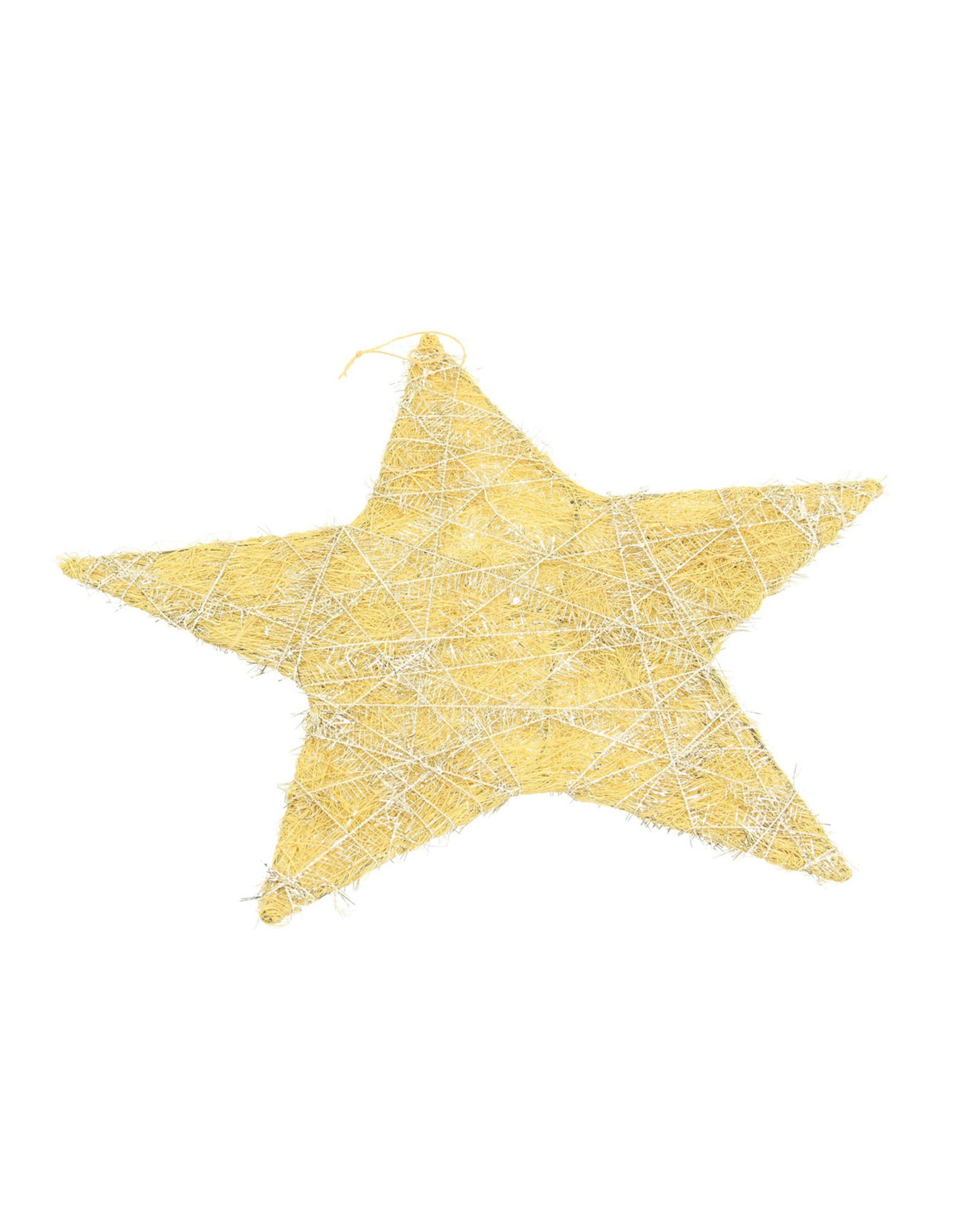 Kerstboomster Golden Star II 30cm (hover)
