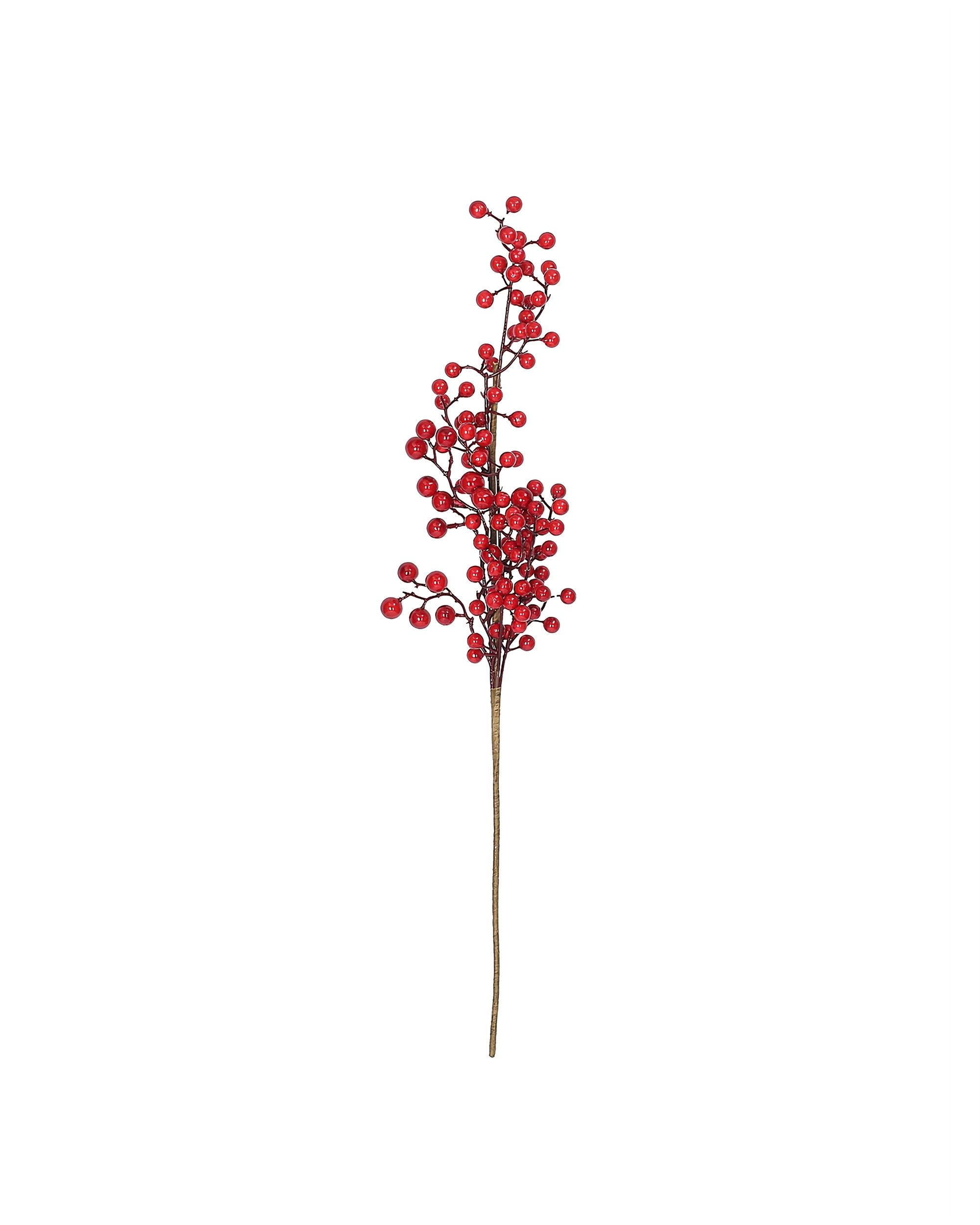 Decoratieve tak Cranberry 66 cm