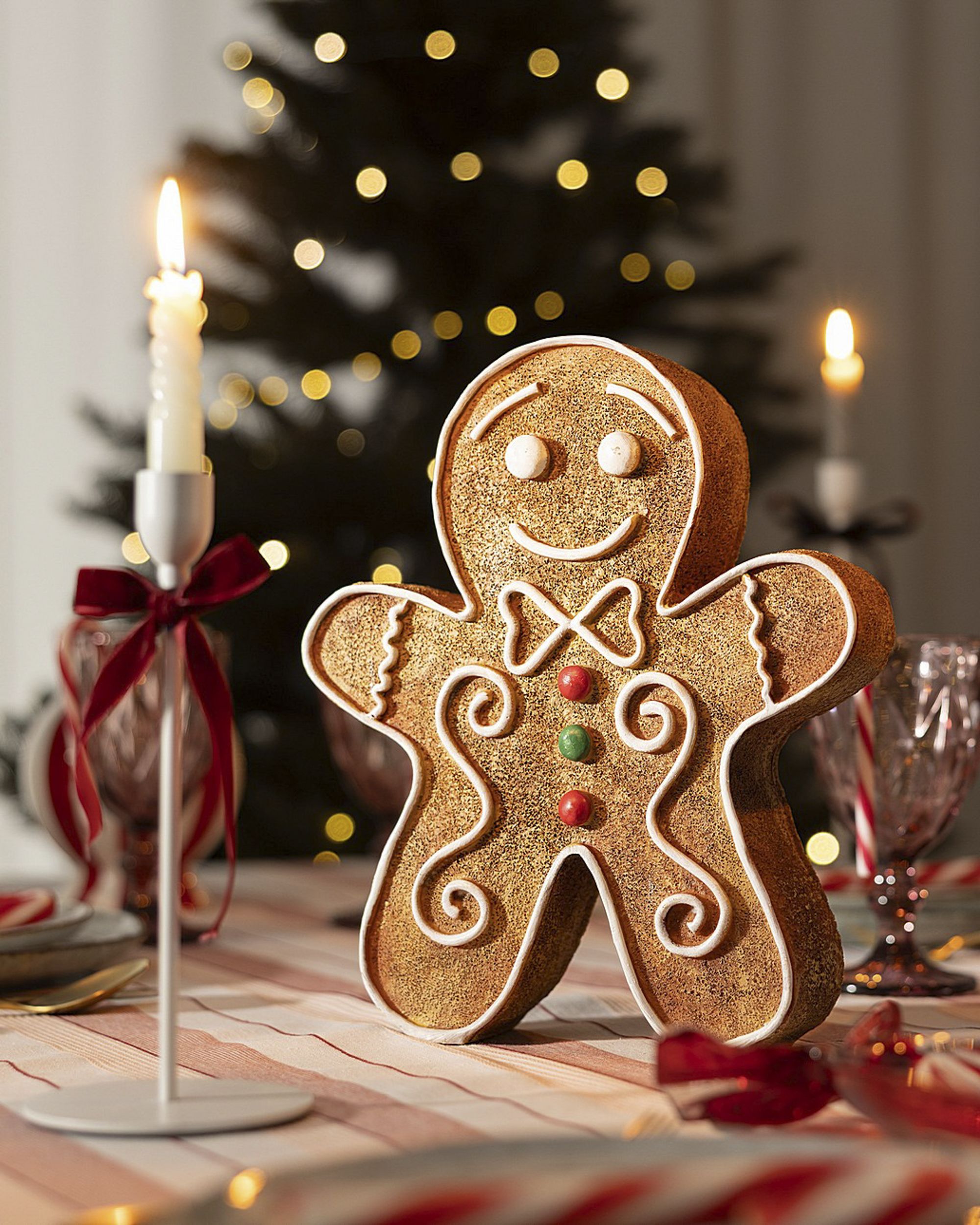 Decoratief object Gingerbread Man I 25x7x30 cm (hover)