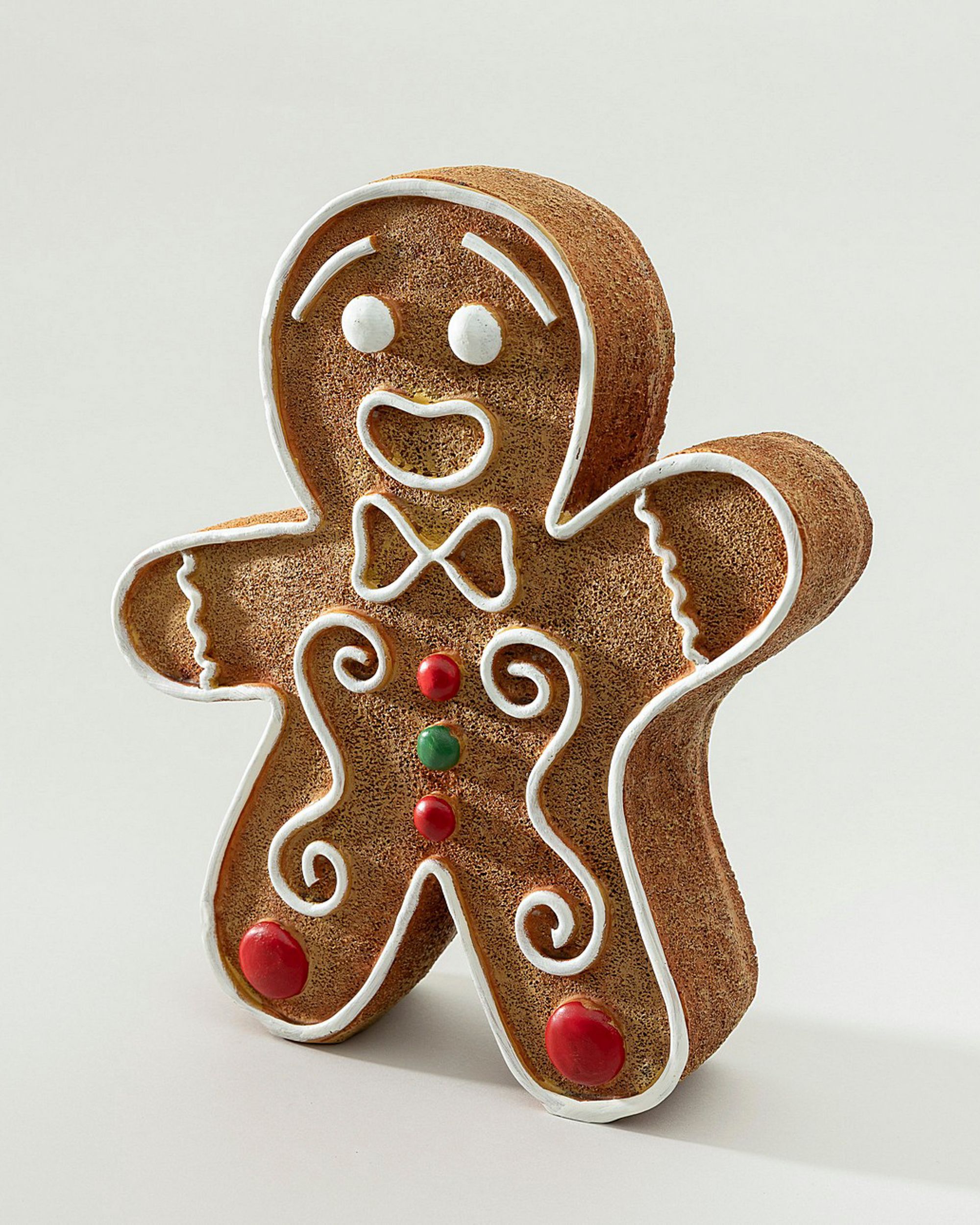 Decoratief object Gingerbread Man II 25x7x30 cm