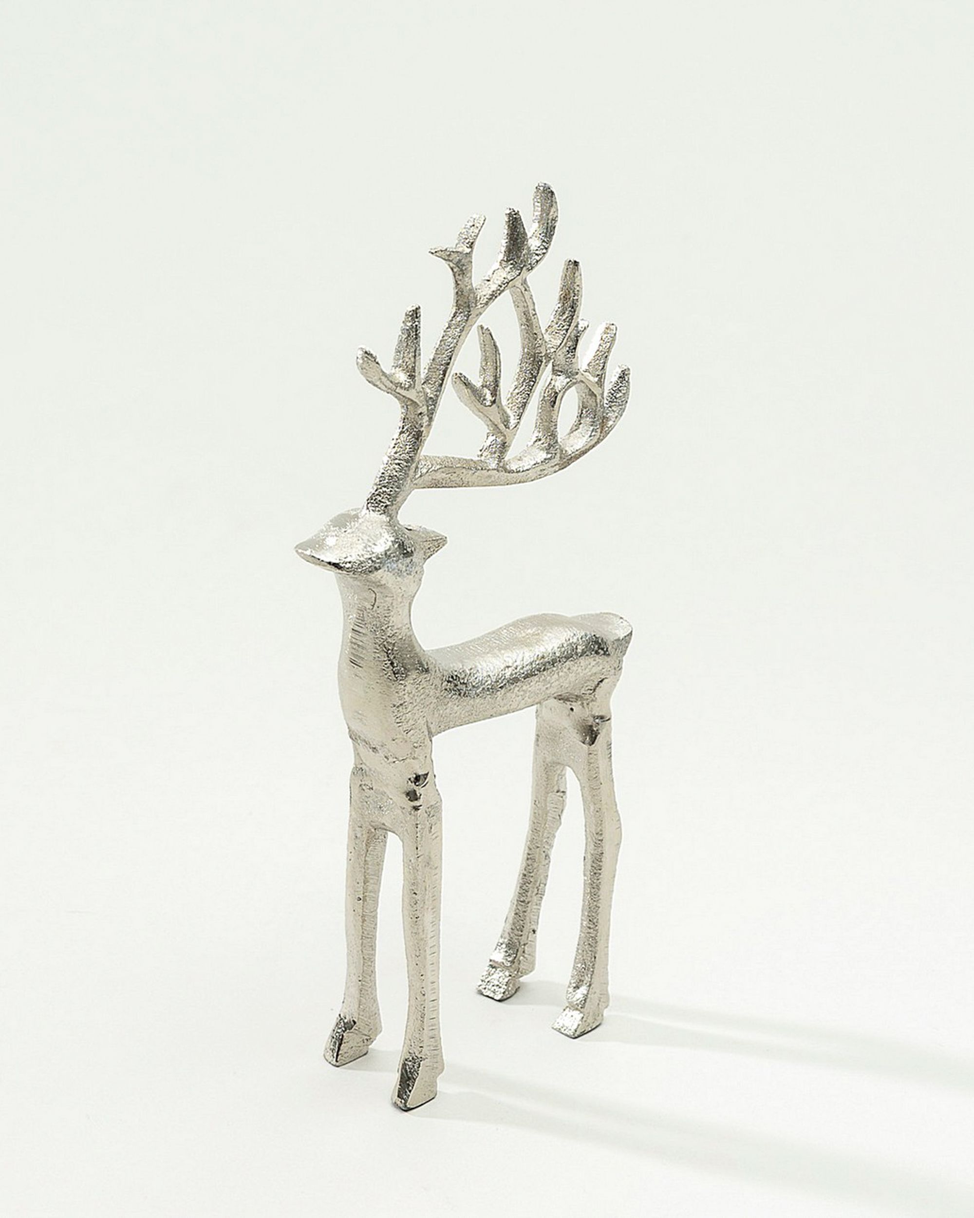 Decoratief figuur Silver Deer II 19 cm