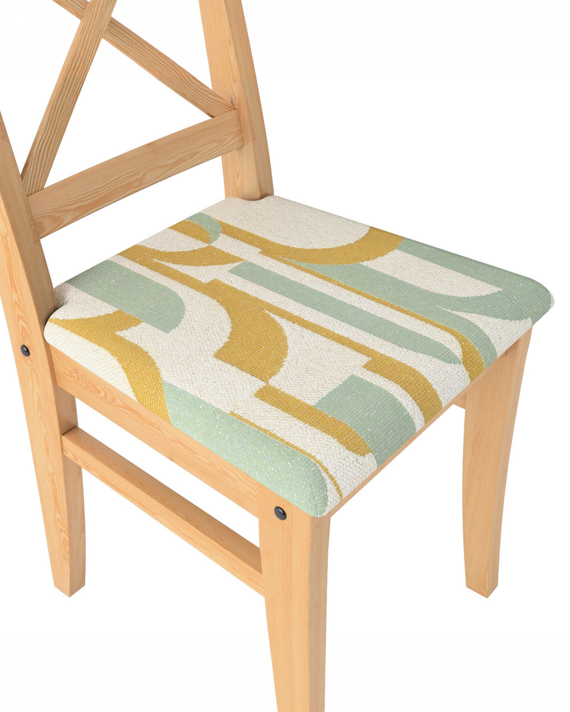 906-144-91 kleur product groen stof met structuur, met patroon (hover)