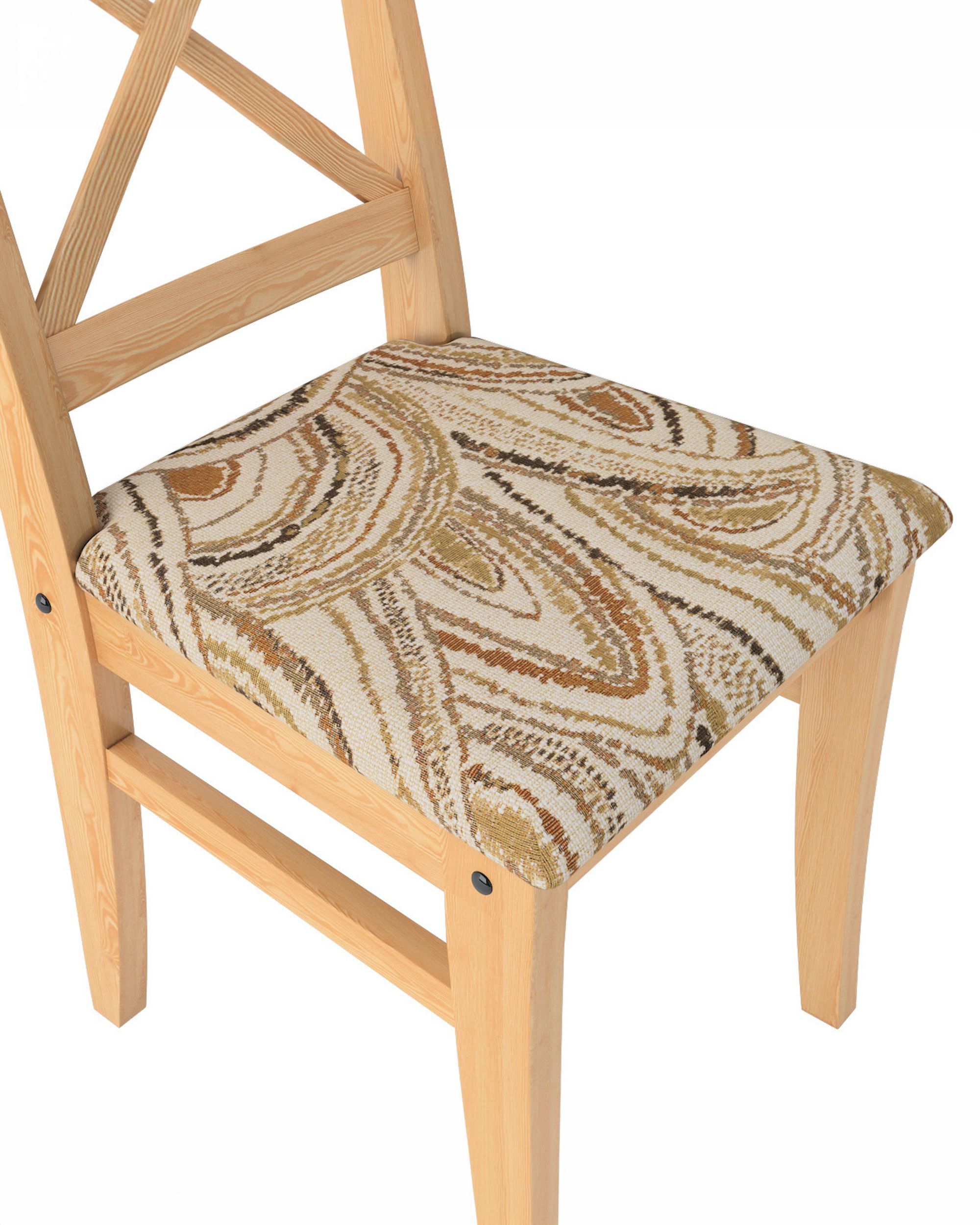 906-145-34 kleur product beige stof met structuur, met patroon (hover)