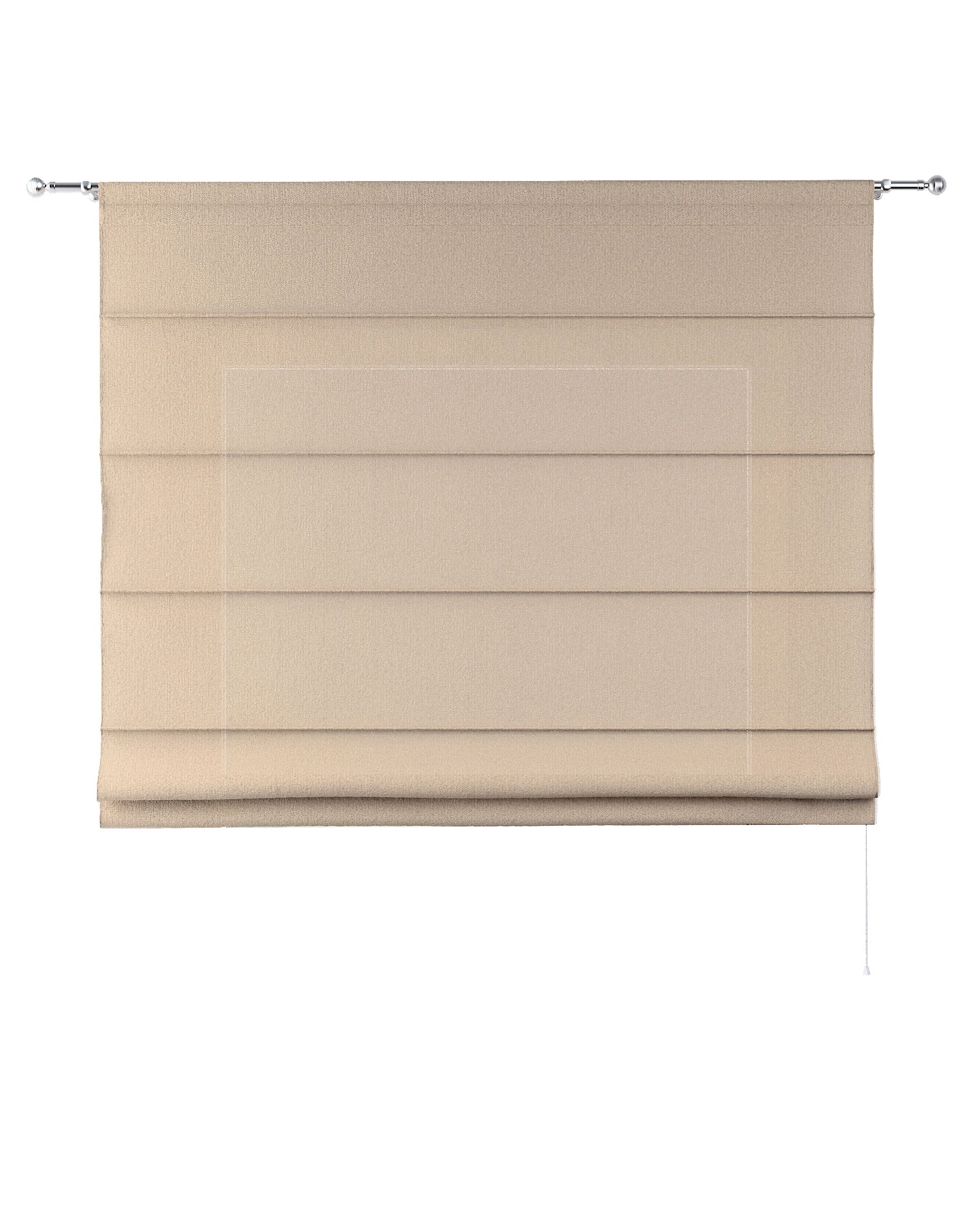 Vouwgordijn Turijn kleur product beige stof met structuur (hover)