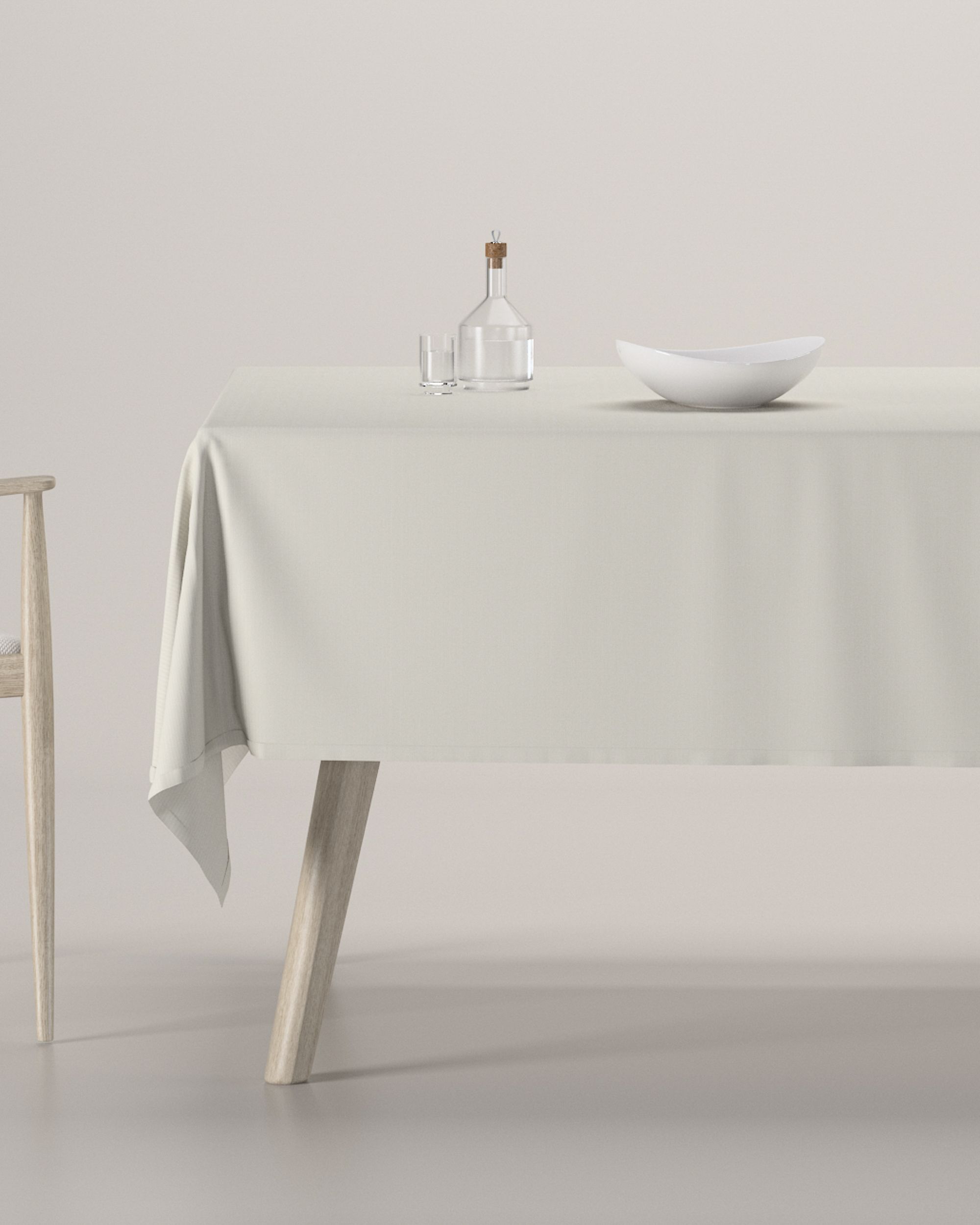 Rechthoekig tafelkleed kleur product grijs