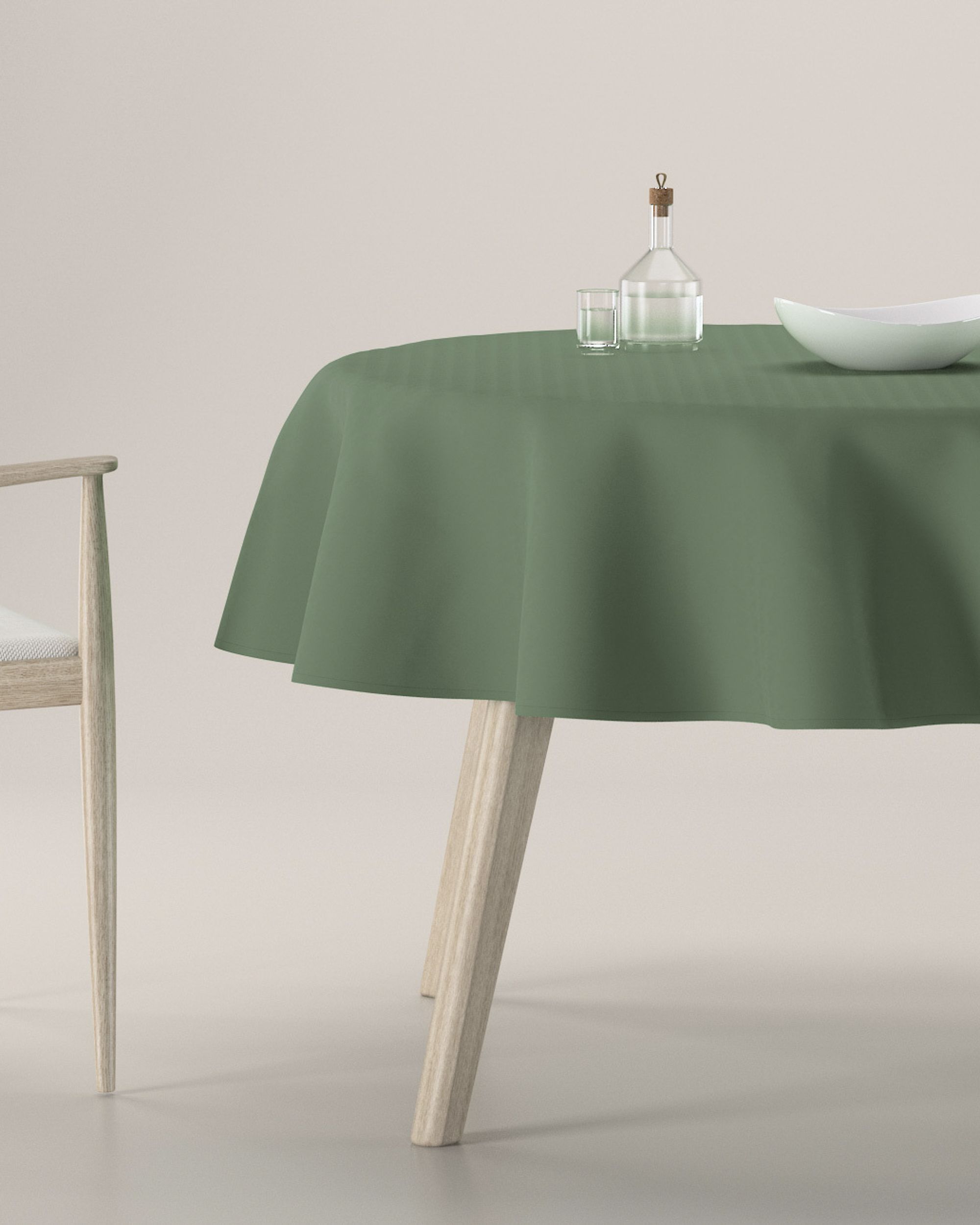 Rond tafelkleed kleur product groen