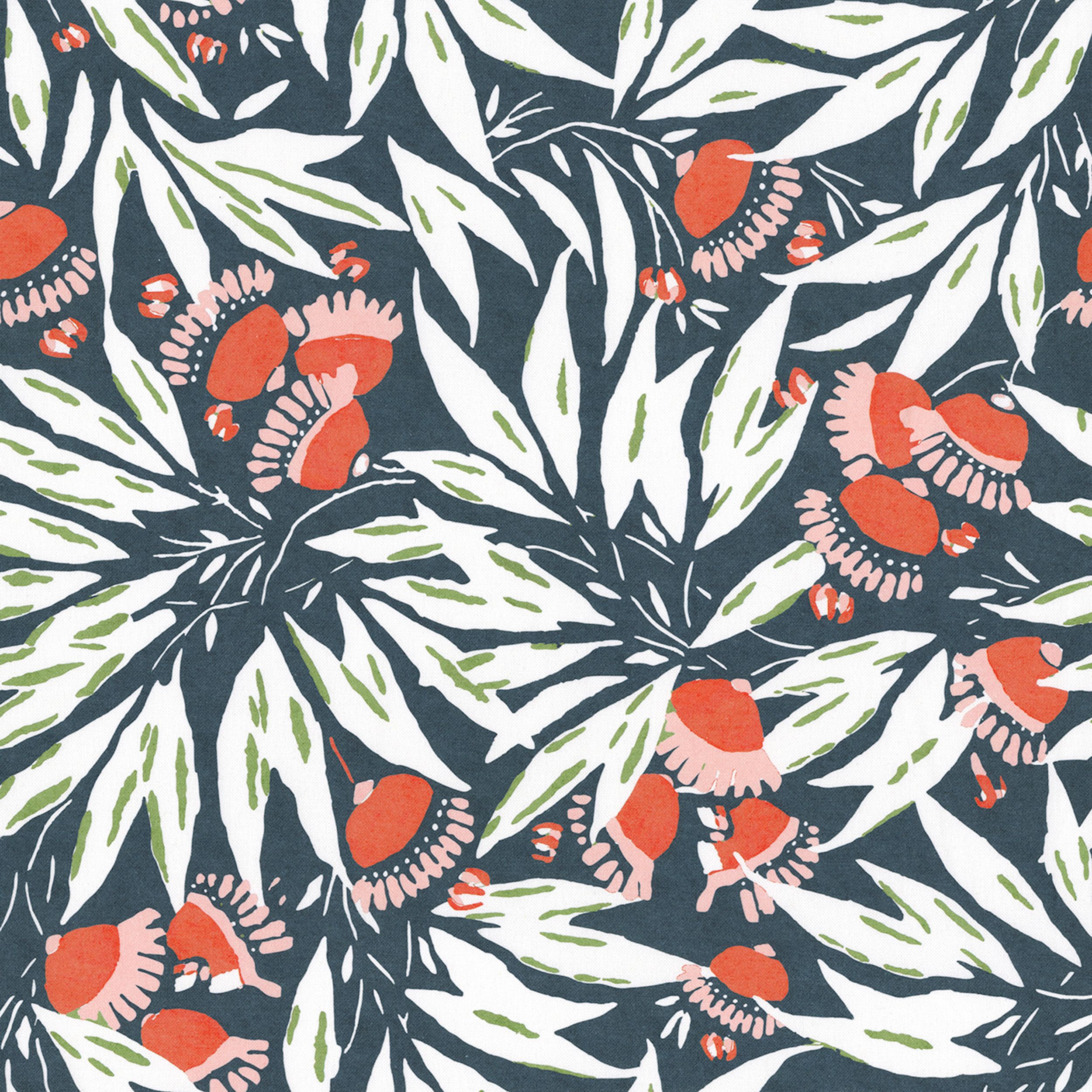 Gardenia 144-20 donkerblauw-rood