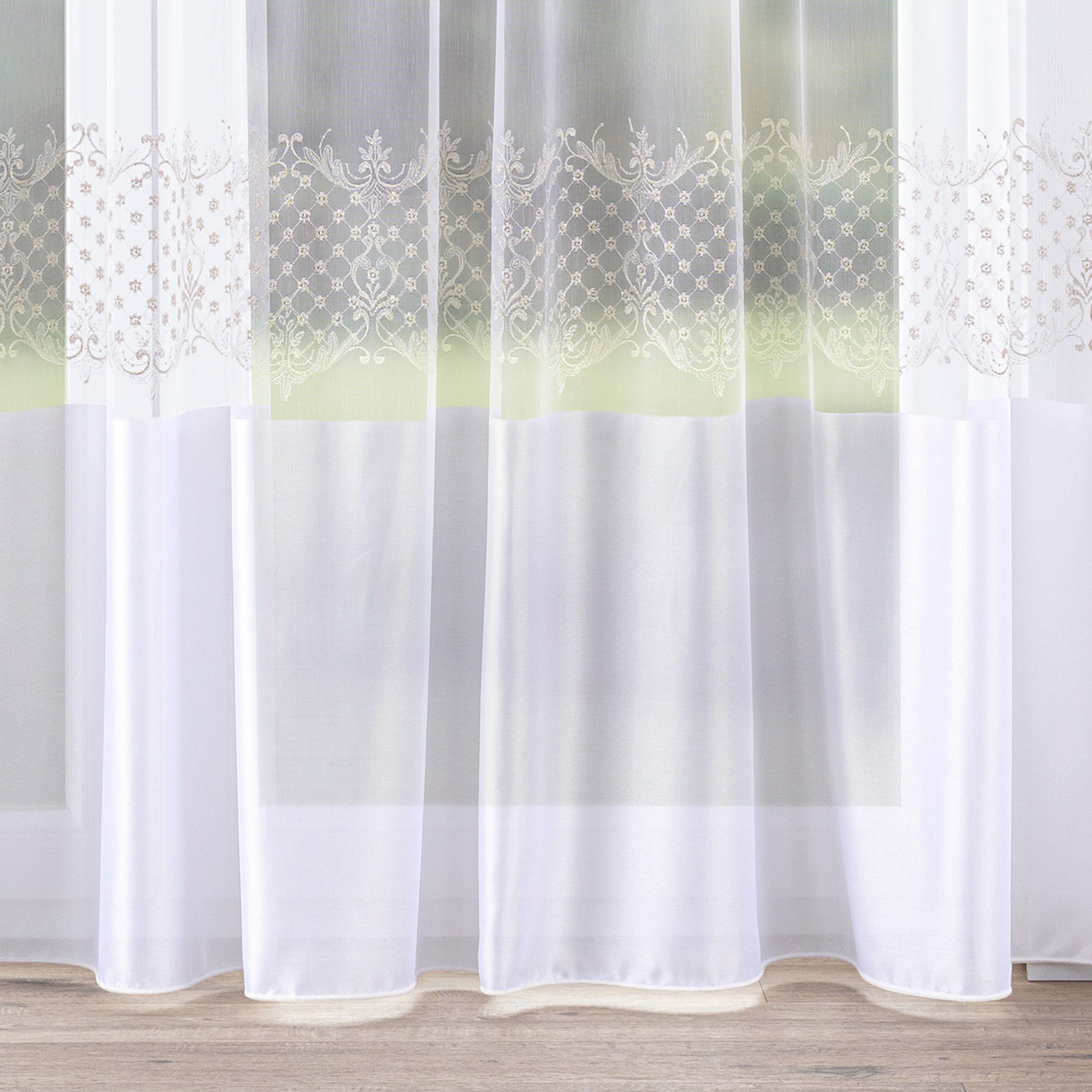 Voile 185-43 wit