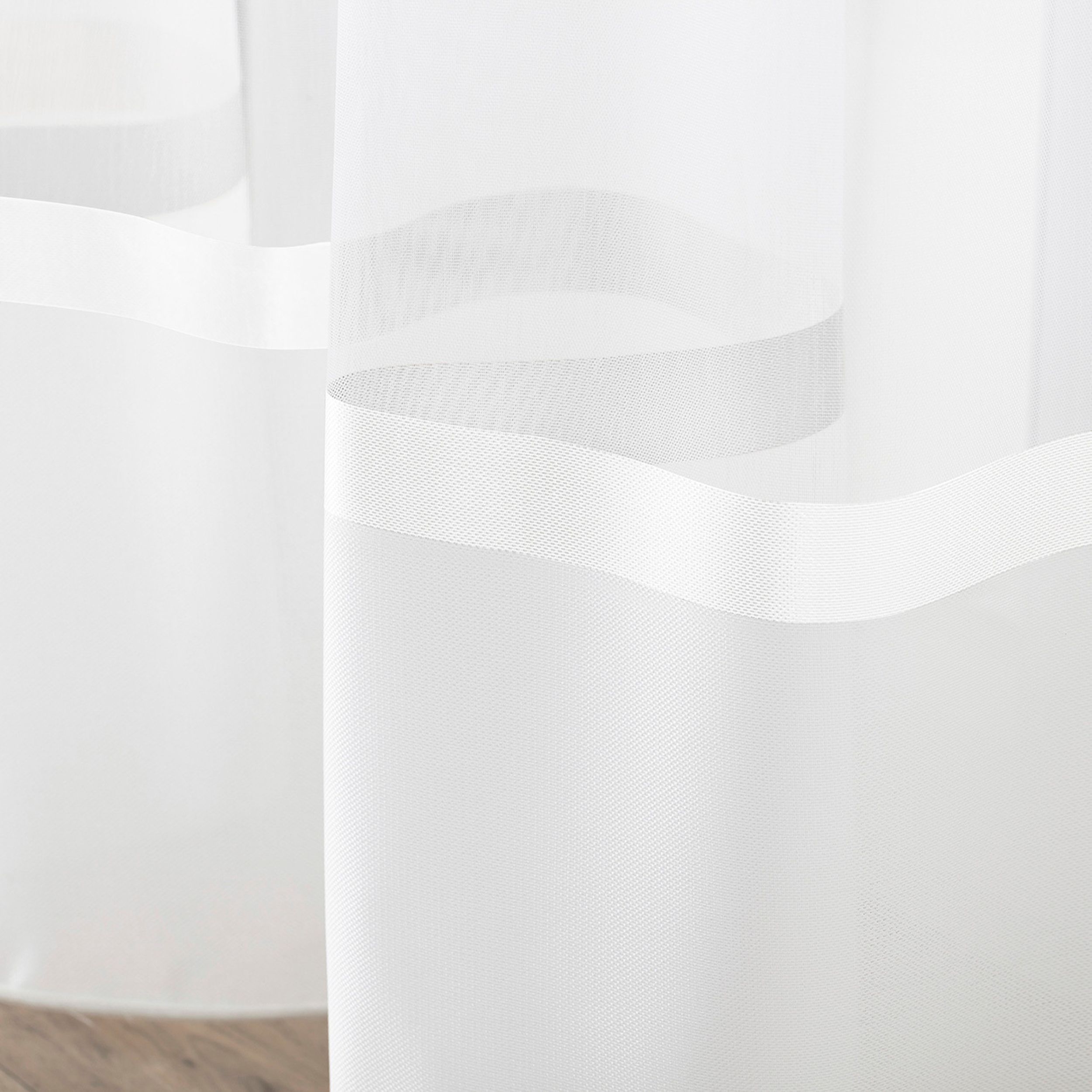 Voile 185-57 wit