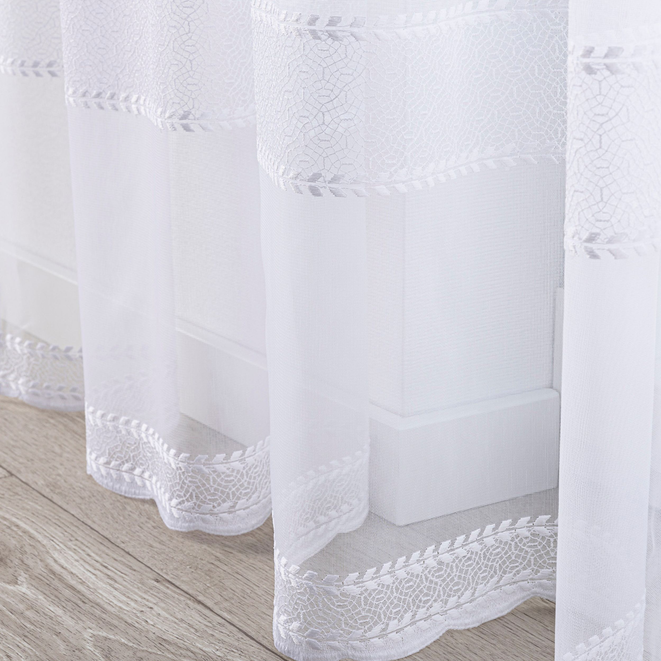 Voile 186-57 wit